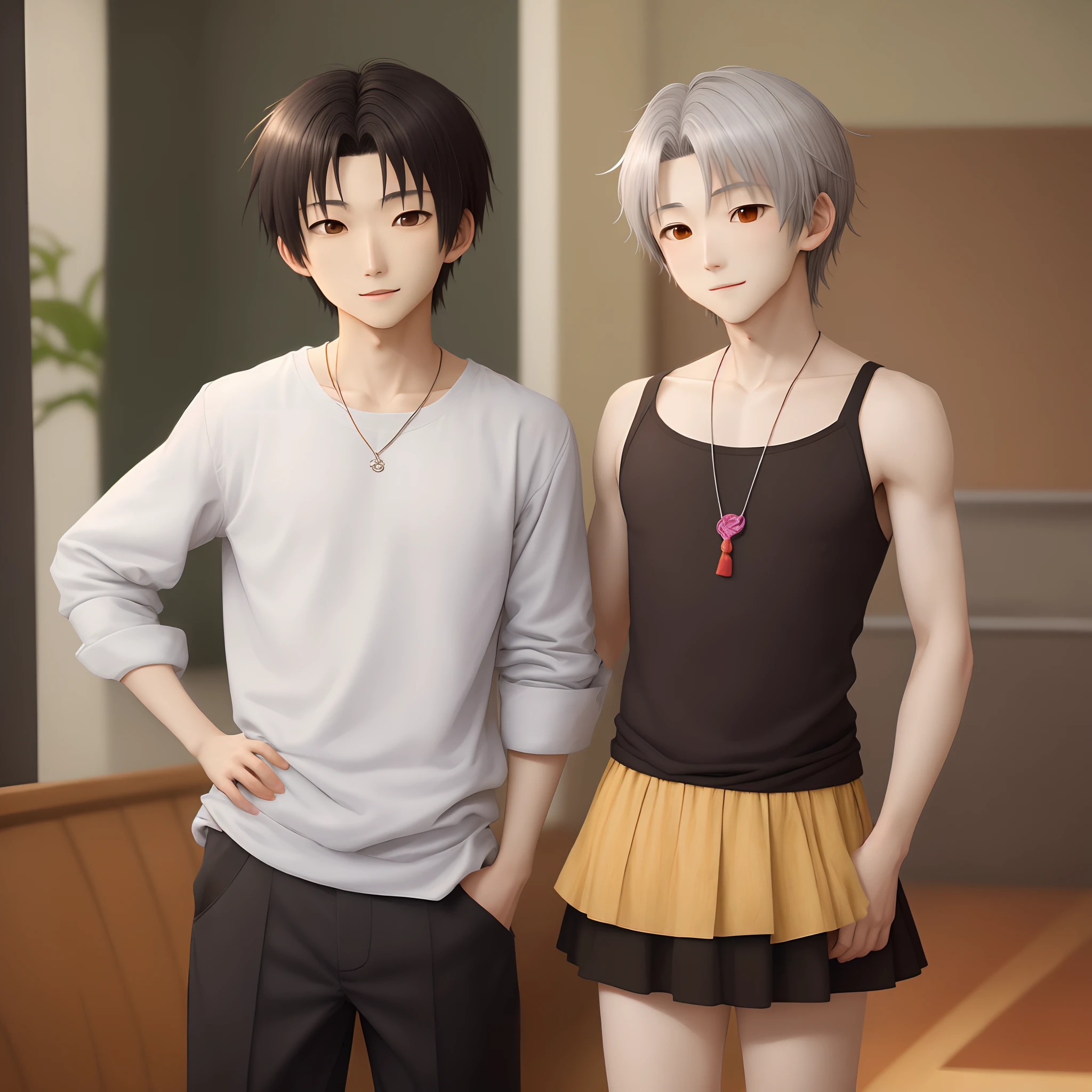 Yuki sohma and kakeru manabe from fruits basket
