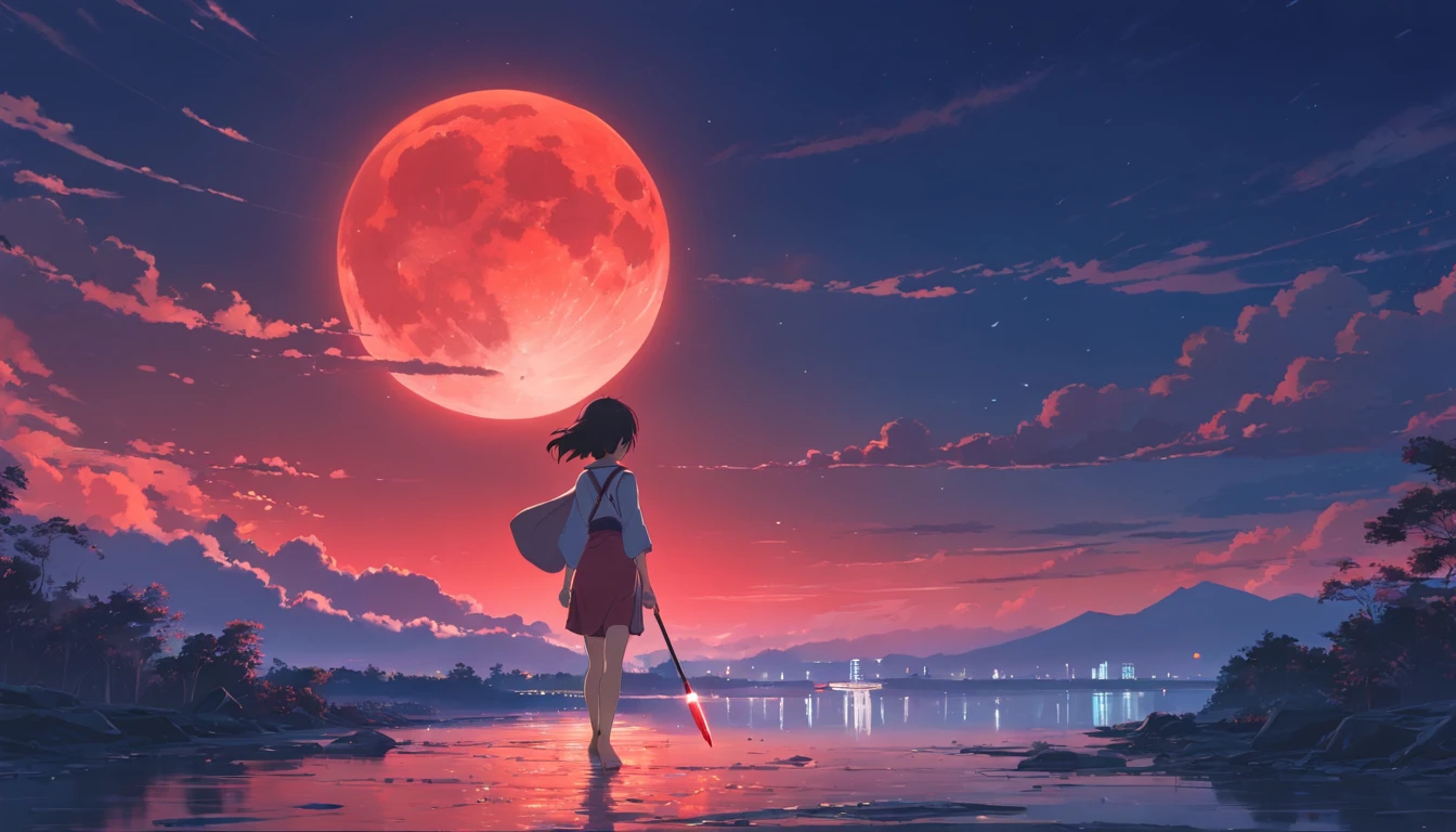 Red Moon, Bloody River, Dark Sky, One Leg