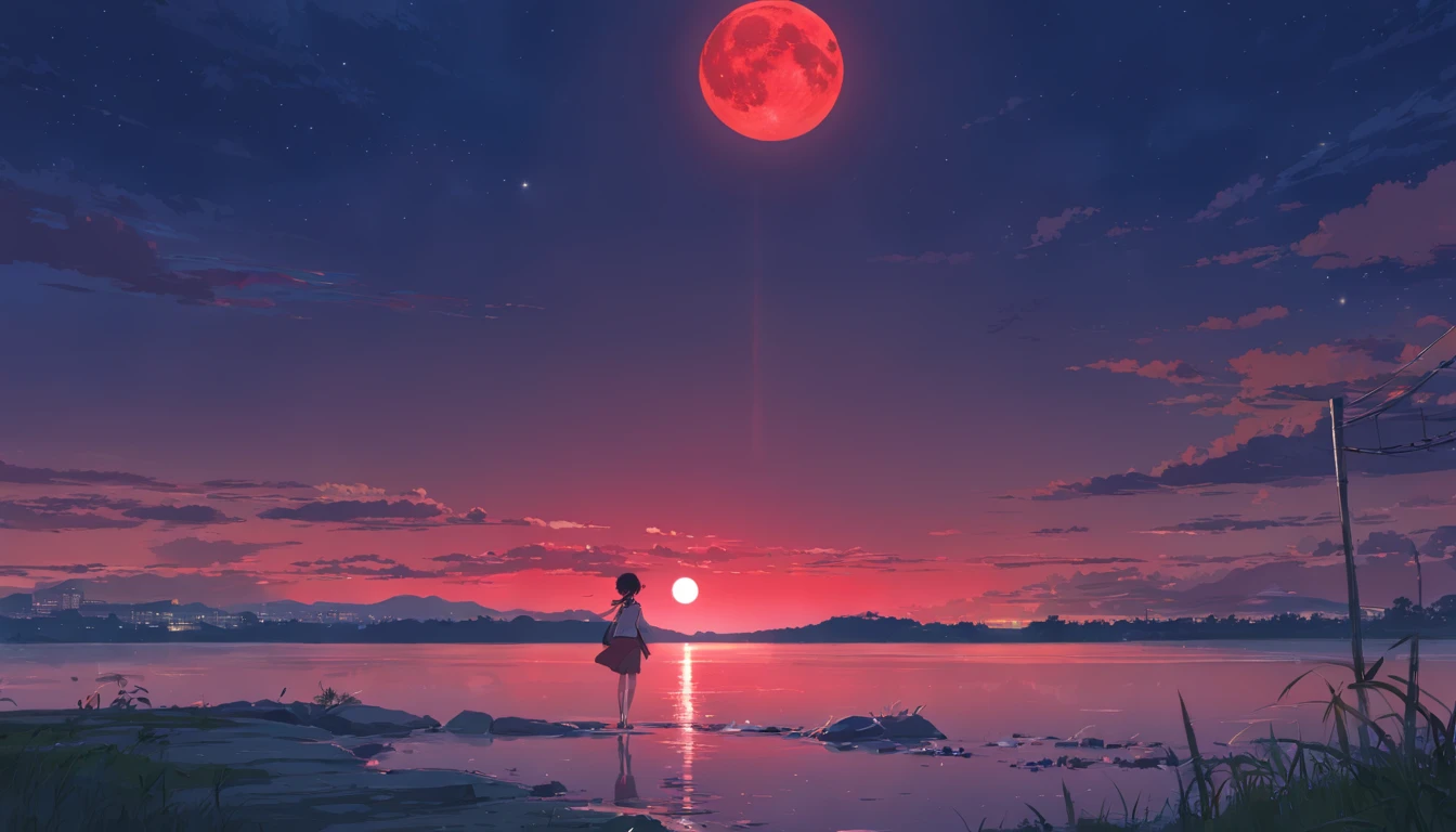 Red Moon, Bloody River, Dark Sky, One Leg