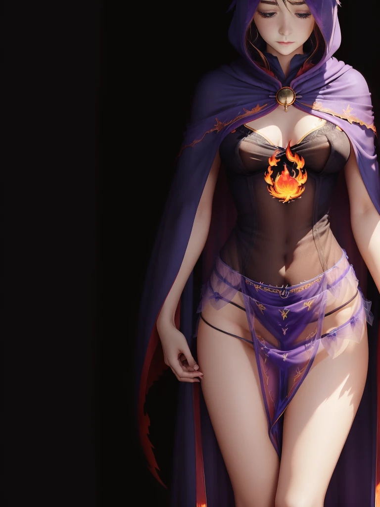 ((femele、magic power、Wearing flames、She wears a sheer dress of all colors、cloaks、With flame、wasteland、super long shot、looking away):1.5)、Wrap the udder、Areolas do not come out、Nipples do not come out、Bras of any color、large area of the bra,、Put on a bra、Boobs of all sizes、Women have pubic hair、Pubic hair sticks out of the panties、Pubic hair is all over the lower belly、Pubic hair up to the thighs、Quite a lot of pubic hair、Don't trim pubic hair、large area of the panties,、Panties of any color、Putting on your panties、Nipples with your fingertips、Crotch with fingertips、Pubic hair at your fingertips、Lower body is thin、Don't open your knees wide、Blushing、squinted、Thin laughter、Not a、Any hairstyle、Every angle、Any Pose、There is also a crouching pose、There is also an open-legged pose.、 --auto