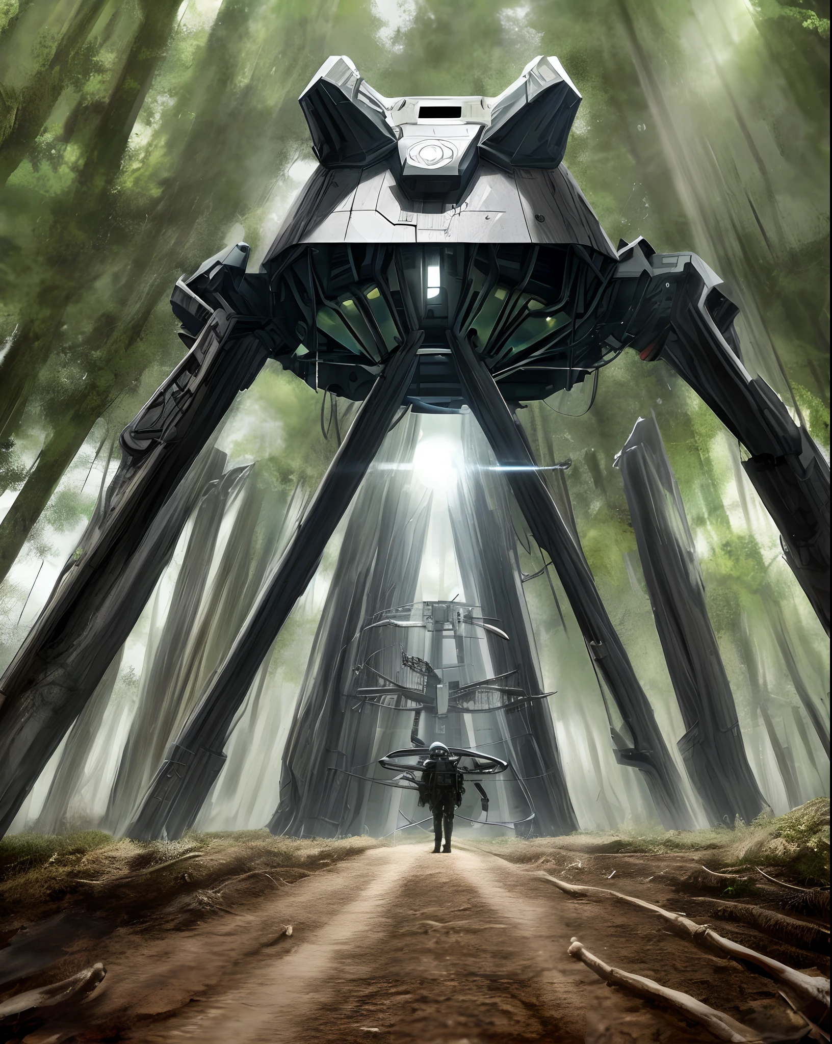 War of Aggression alien extraterrestrial Ancient Technology ln the forest