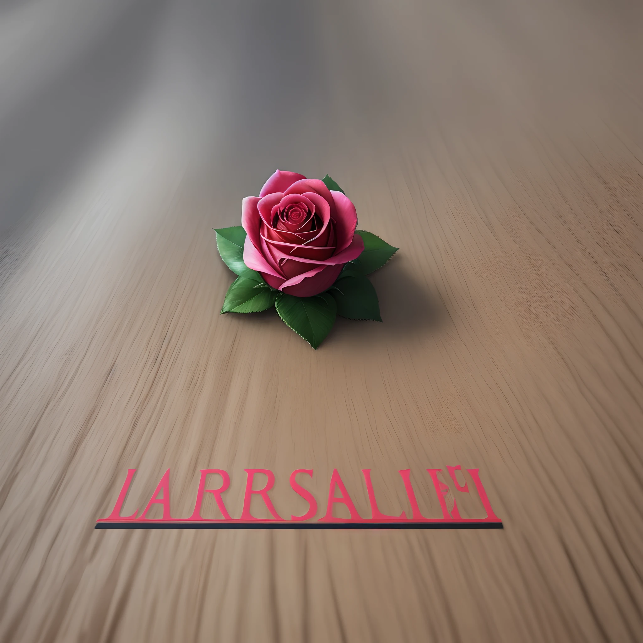 Logo LTA avec une rose