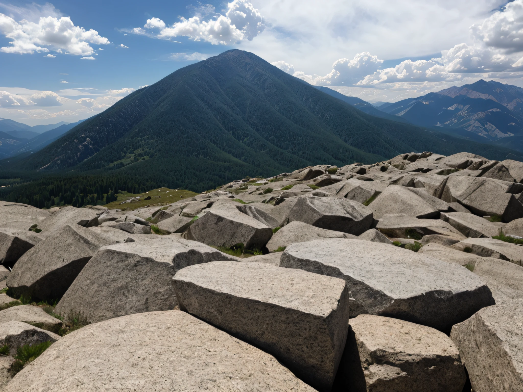 Rough mountain surface. Stone granite background for design