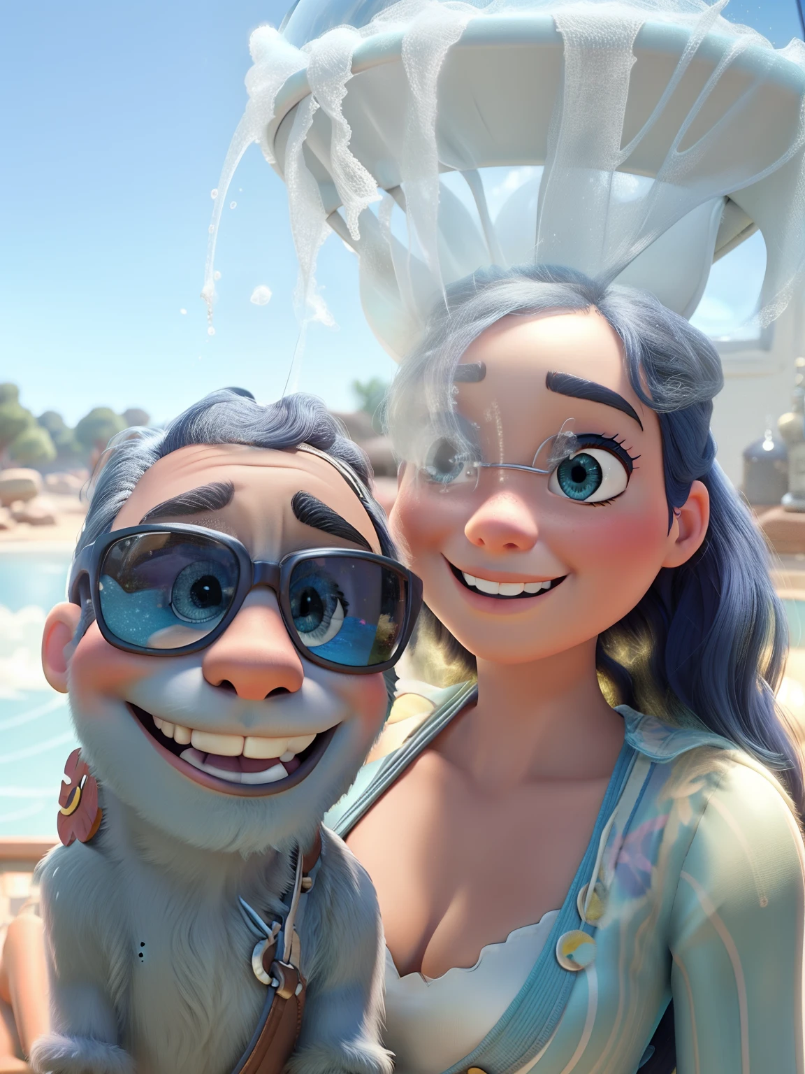 disney pixar style