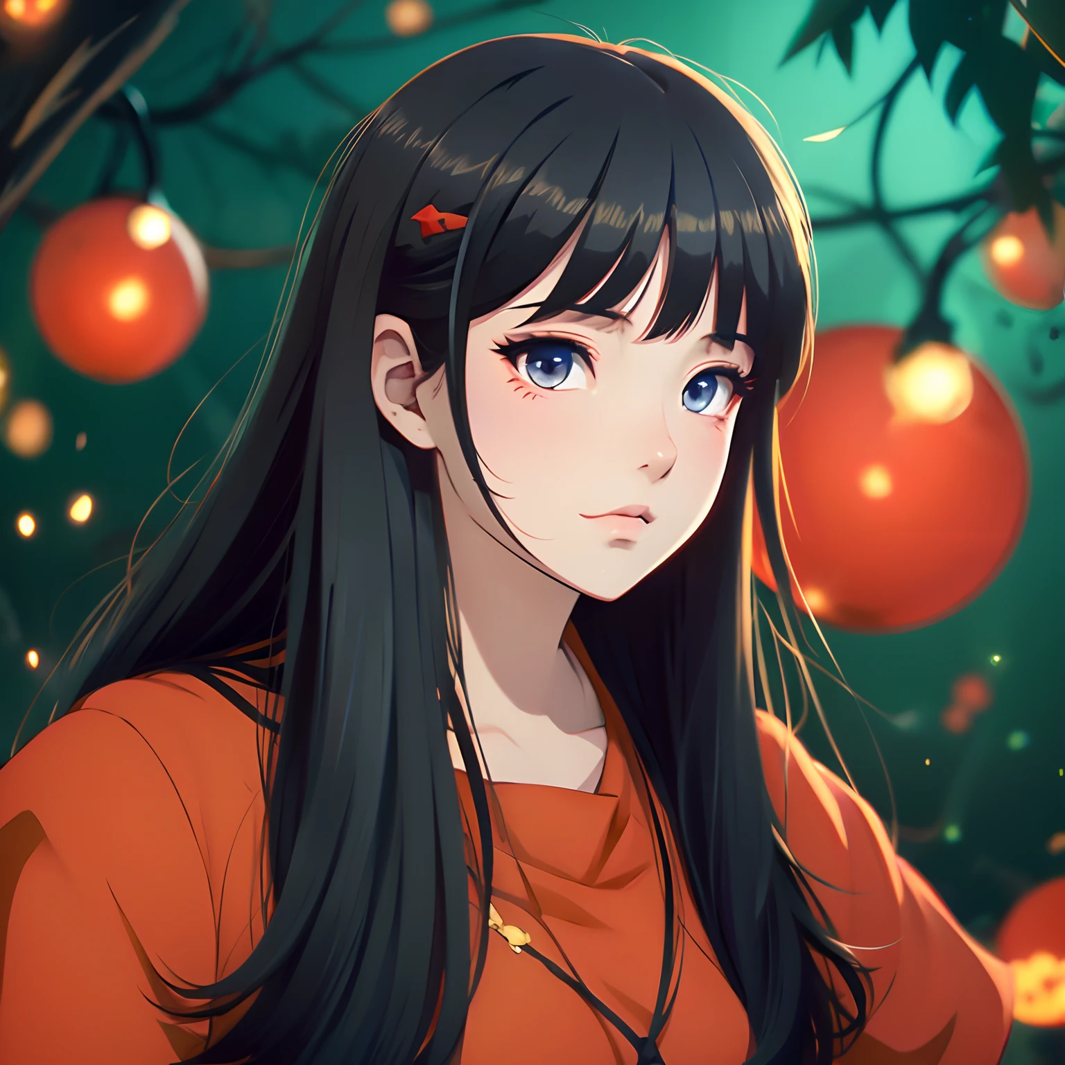 ember,A dark-haired,fatness,Anime style