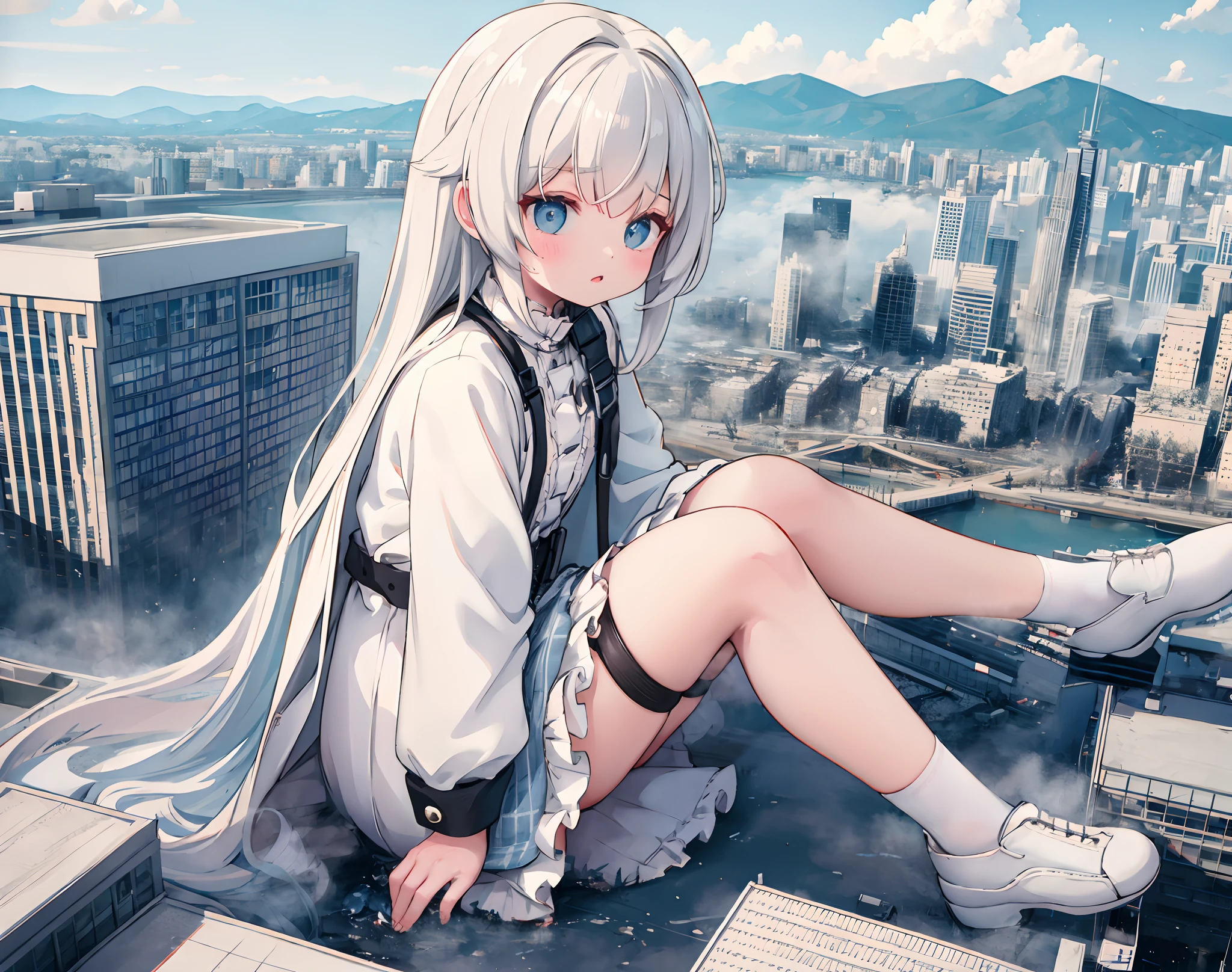 the feet，