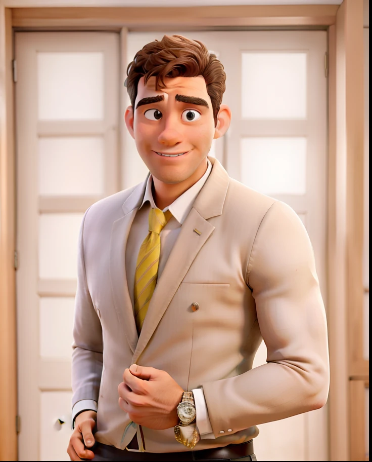 Obra-prima, de melhor qualidade, homem vestindo um terno