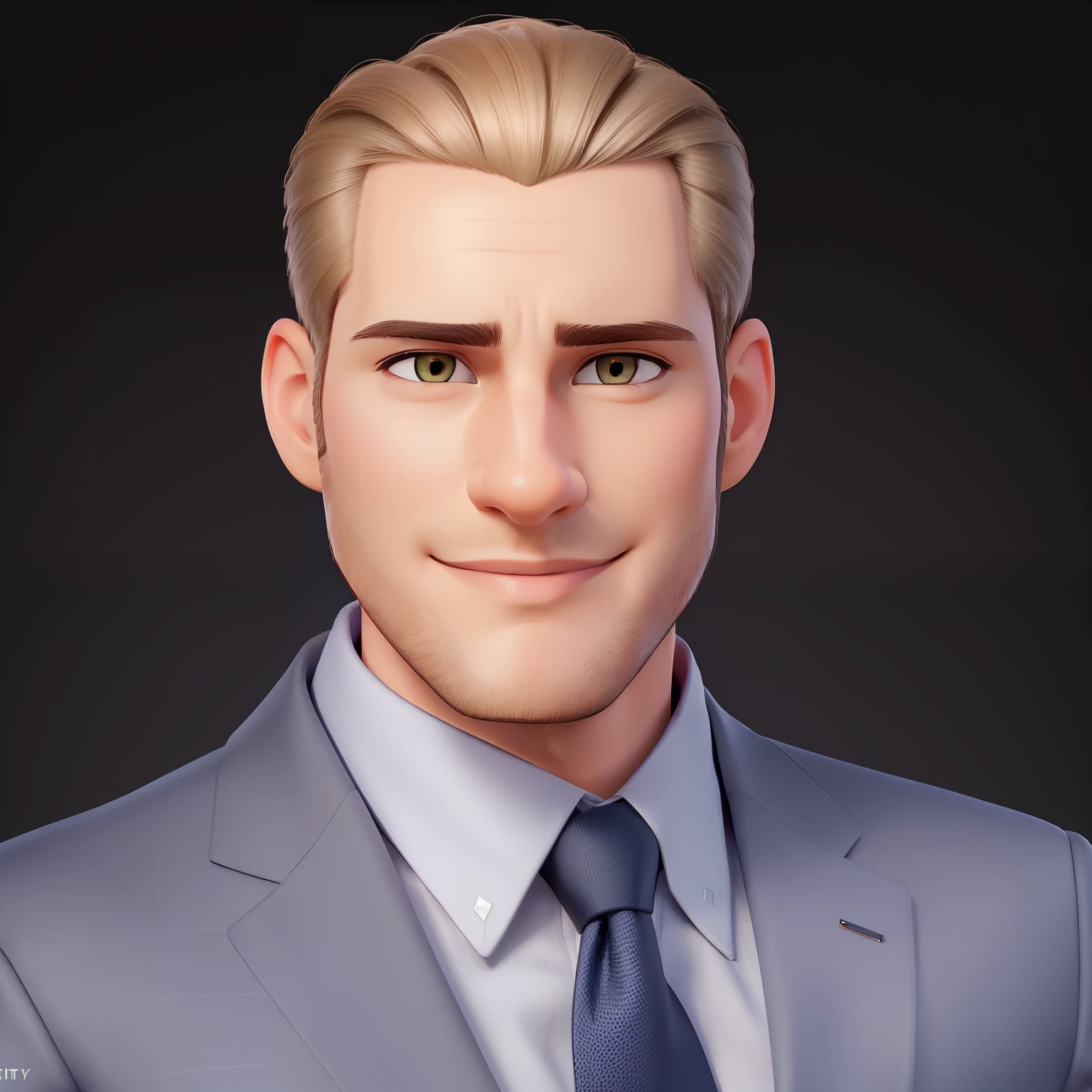 (best quality,highres:1.2),portrait,professional lighting,sharp focus,detailed facial features,confident expression,sophisticated appearance,neutral background,sleek hair style,suit and tie,crisp and clean look.