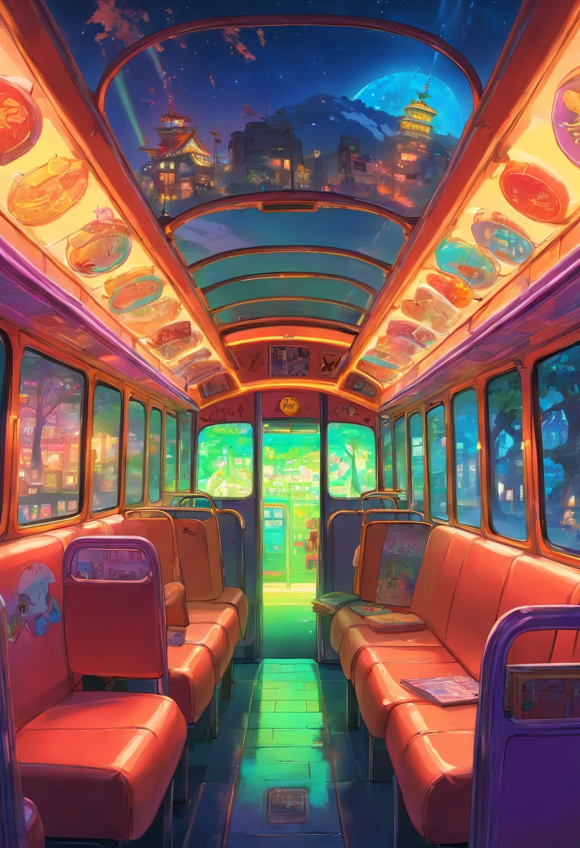 chat bus neon