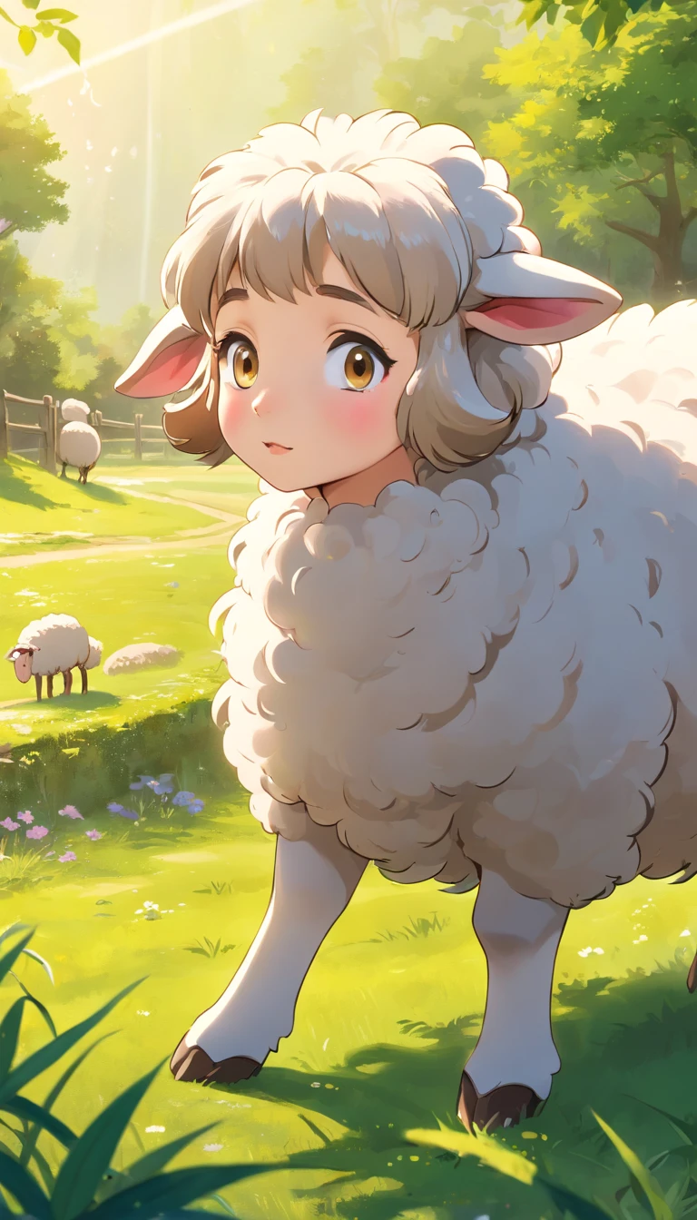 Sheep girl hotsell