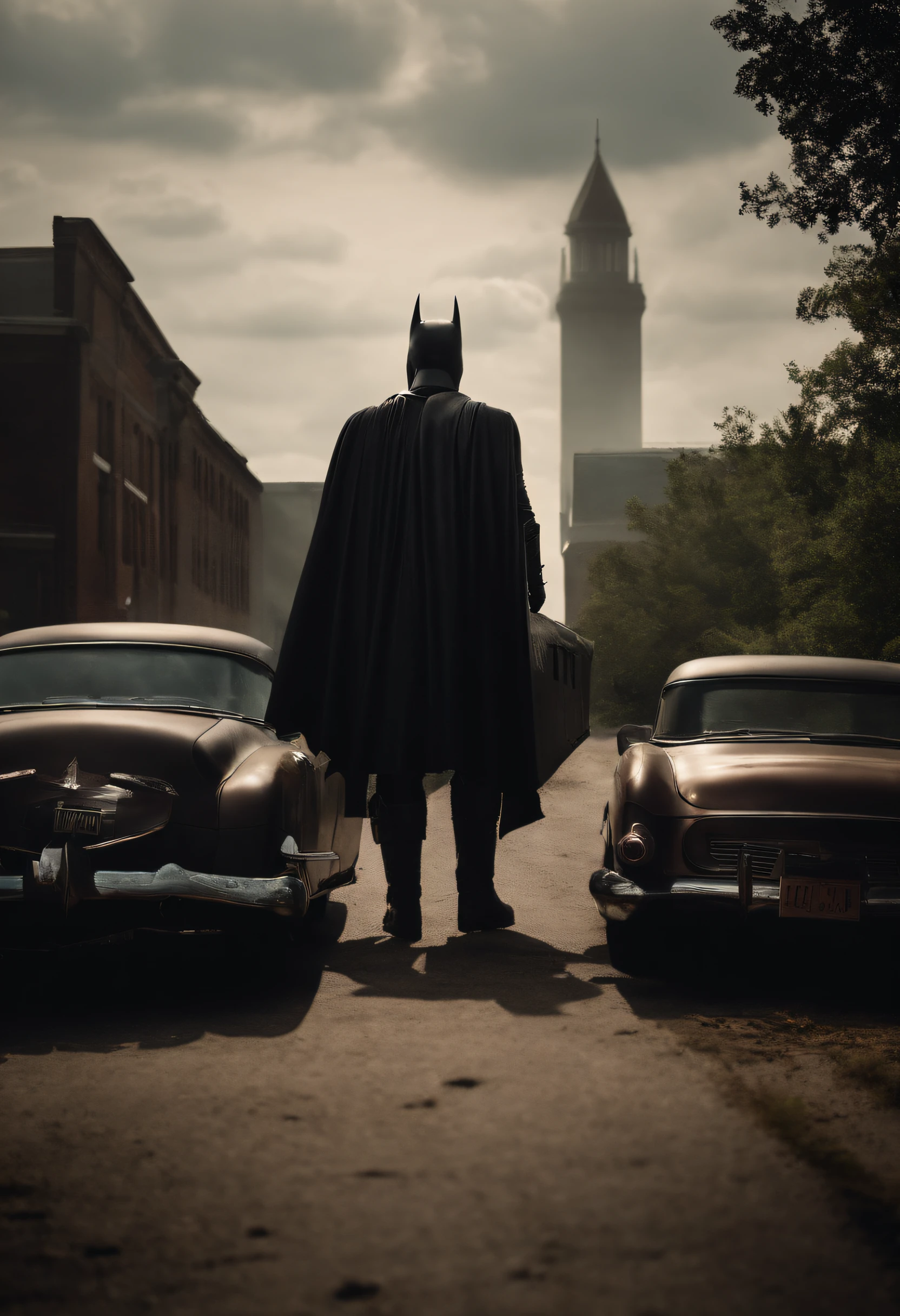 Batman in the walking dead