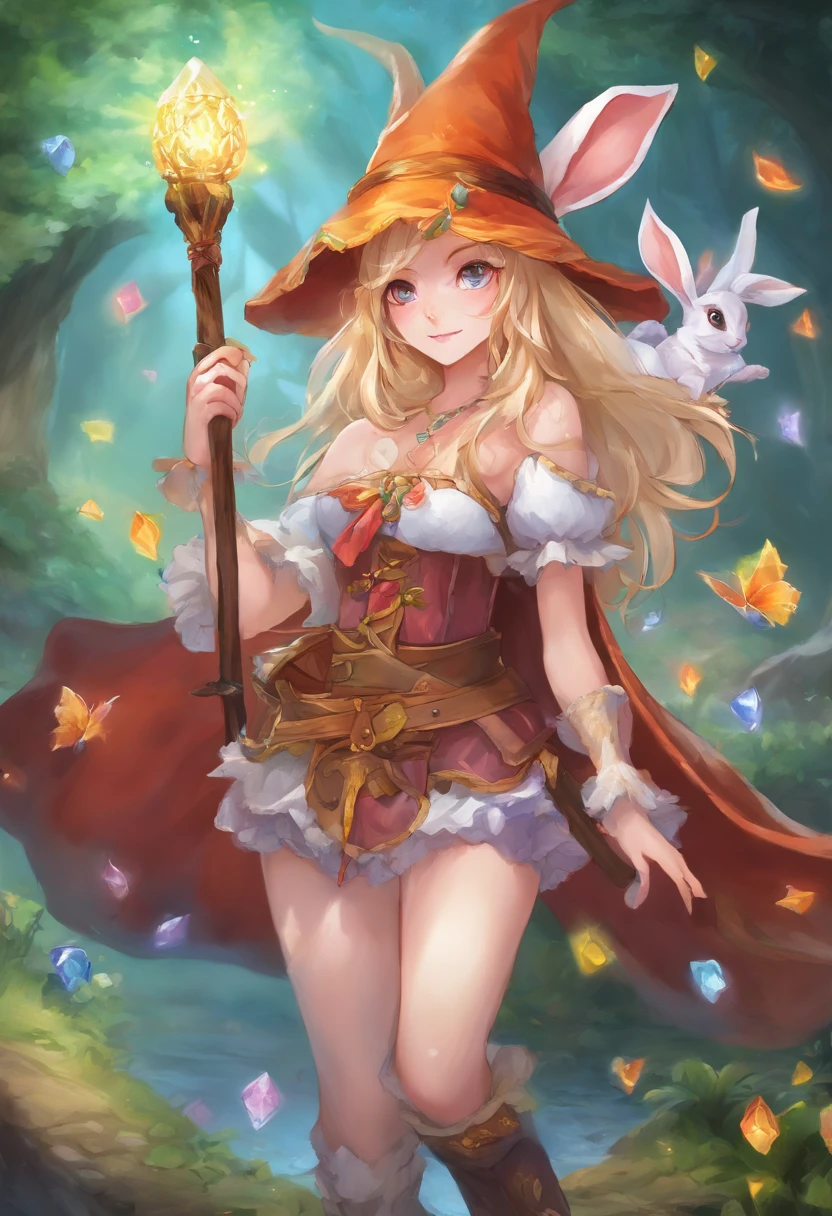Rabbit Wizard Height 140cm