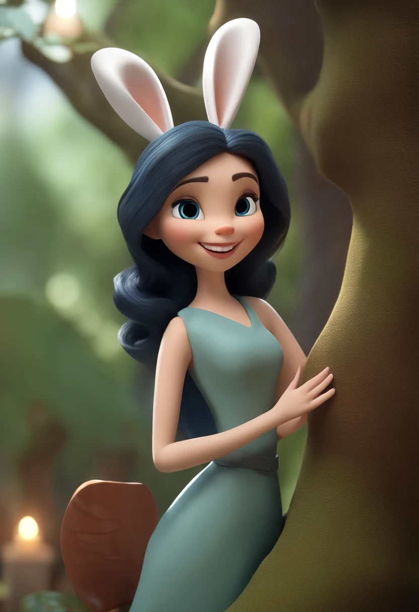 Lapin de dessin animé de couleur blanche avec tache grise personnage d’animation, Rendu de style d’animation, 3D stylisée, Rendu Arnold Maya, Rendu 3D stylisé, Toon Render Keyshot, Caractère 3D, Caractère 3D, Rendu 3D stylisé, Rendu de caractère 3D, Personnage de dessin animé, Personnage en gros plan, Pose du personnage, (Pixar Style) (Partie maîtresse:1.2) (Bokeh) (meilleur qualité) (Peau détaillée) (Texture détaillée) (8k) (argile) (éclairage cinématographique) (mise au point nette