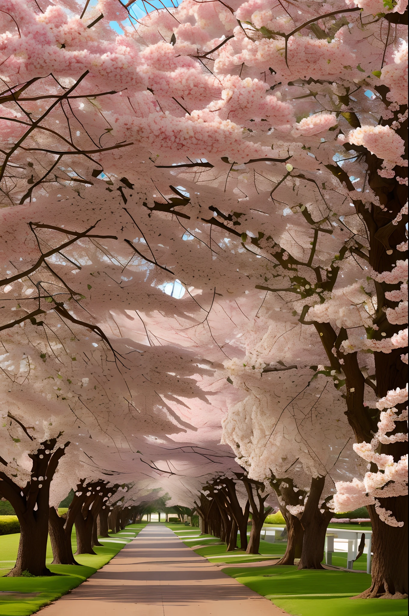 Hooters, blossoms, foliage