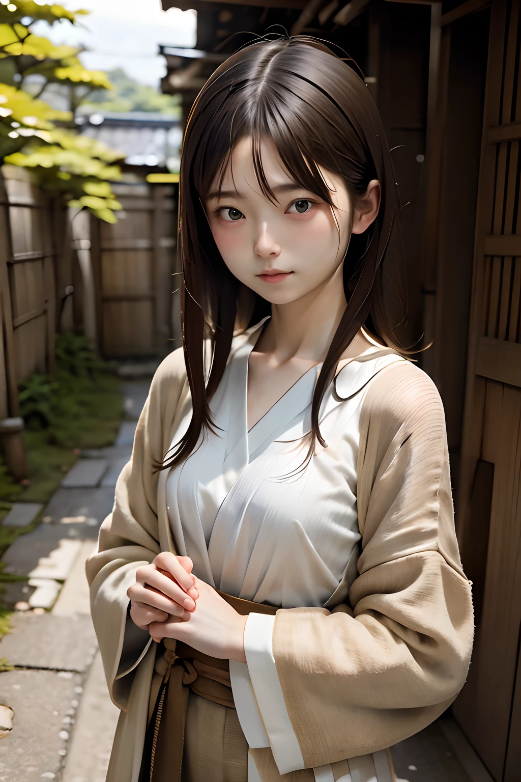 Best Quality, absurderes, Ultra-detailed, Yamanaka_Ino, 1girl in, Solo_focus, hair down