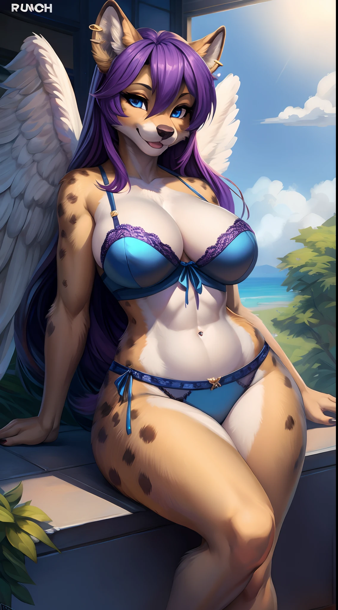 Draft Sketch (sfw)))), uploaded the e621, beautiful and detailed,woman (((female))) ((anthro)) hyena, Ross Tran, by ruan jia, by zaush, by foxovh, lighting cinematic, seductor, hyena, thighighs, (huge chest) foxovh 1girls ai_generated bare_shoulders big_breasts blue_eyes boob_ Anime - imagem de estilo de uma mulher com cabelo roxo e asas, do cavaleiro do anjo, Anjo majestoso de corpo inteiro, as a mystical valkyrie, fanart requintada altamente detalhada, knights of zodiac girl, cushart krenz arte chave feminina, meninajo, tall female angel, deusa anime, fanart detalhado, full body commission for, anjo baixo, angelic, menina bonitnjo do ciborgue, anjo sexy com lingerie, seios e mamas perfeito a mostra, foto anime, hentai