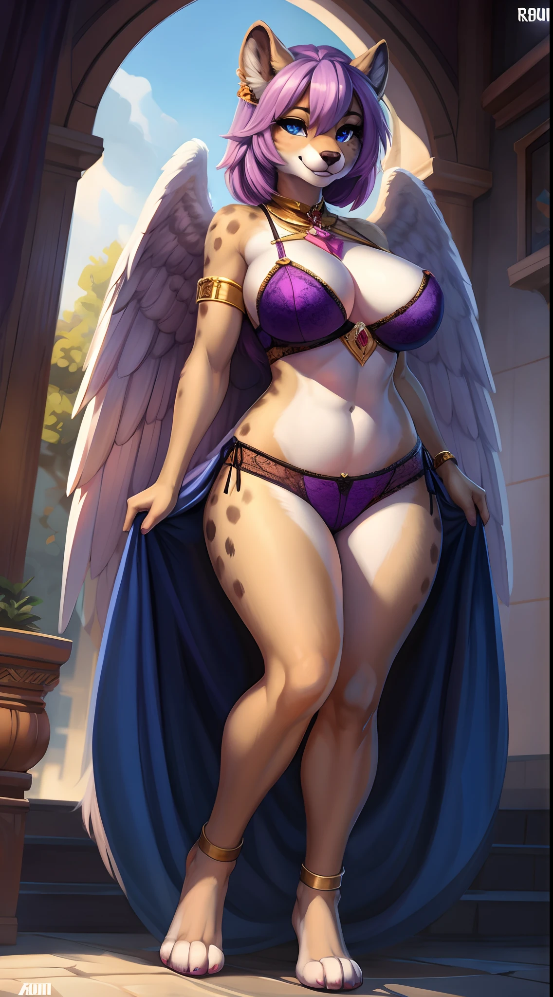Draft Sketch (sfw)))), uploaded the e621, beautiful and detailed,woman (((female))) ((anthro)) hyena, Ross Tran, by ruan jia, by zaush, by foxovh, lighting cinematic, seductor, hyena, thighighs, (huge chest) foxovh 1girls ai_generated bare_shoulders big_breasts blue_eyes boob_ Anime - imagem de estilo de uma mulher com cabelo roxo e asas, menina do cavaleiro do anjo, Anjo majestoso de corpo inteiro, as a mystical valkyrie, fanart requintada altamente detalhada, knights of zodiac girl, cushart krenz arte chave feminina, menina do anjo, tall female angel, deusa anime, fanart detalhado, full body commission for, anjo baixo, angelic, menina bonita do anjo do ciborgue, anjo sexy com lingerie, seios e mamas perfeito a mostra, foto anime, hentai