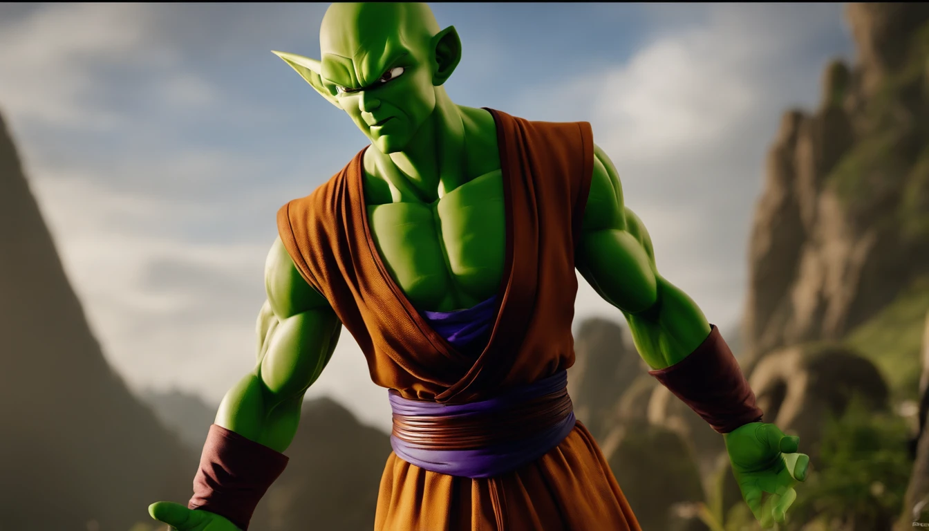 a muscular alien with green skin , full body, ancient chinese temple, dragonball, dragon, highly detailed, photography, ultra sharp, film, bokeh, professional, 64k <lora:add-detail-xl:1.5> <lora:Piccolo1024:0.8>