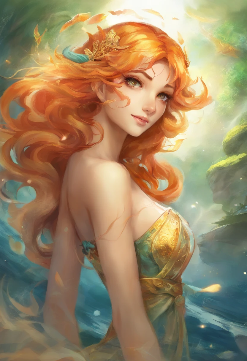 Beautiful girl, flowing wavy hair, wearing a bikini set, (((heavy bust))), sitting in a swimming pool, heatwave, symmetrical eyes, symmetrical face, photorealistic, photography, path tracing, specular lighting, volumetric face light, path traced hair, visible shadows, shadow mapping, visible reflections, bright lush colours, concept art, highly detailed, illustration, bold colours, cinematic, masterpiece collection, volumetric lighting