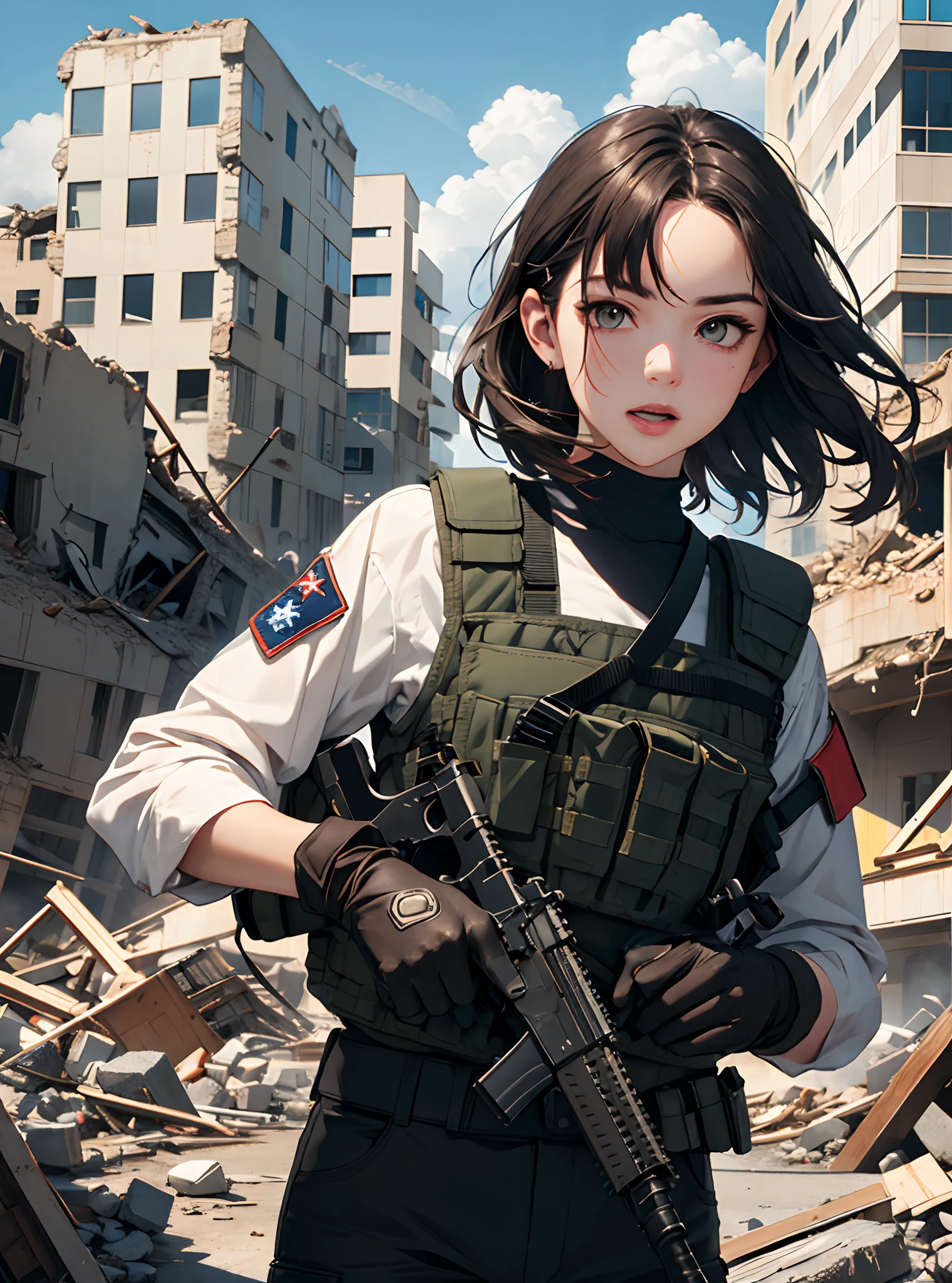 female soldier