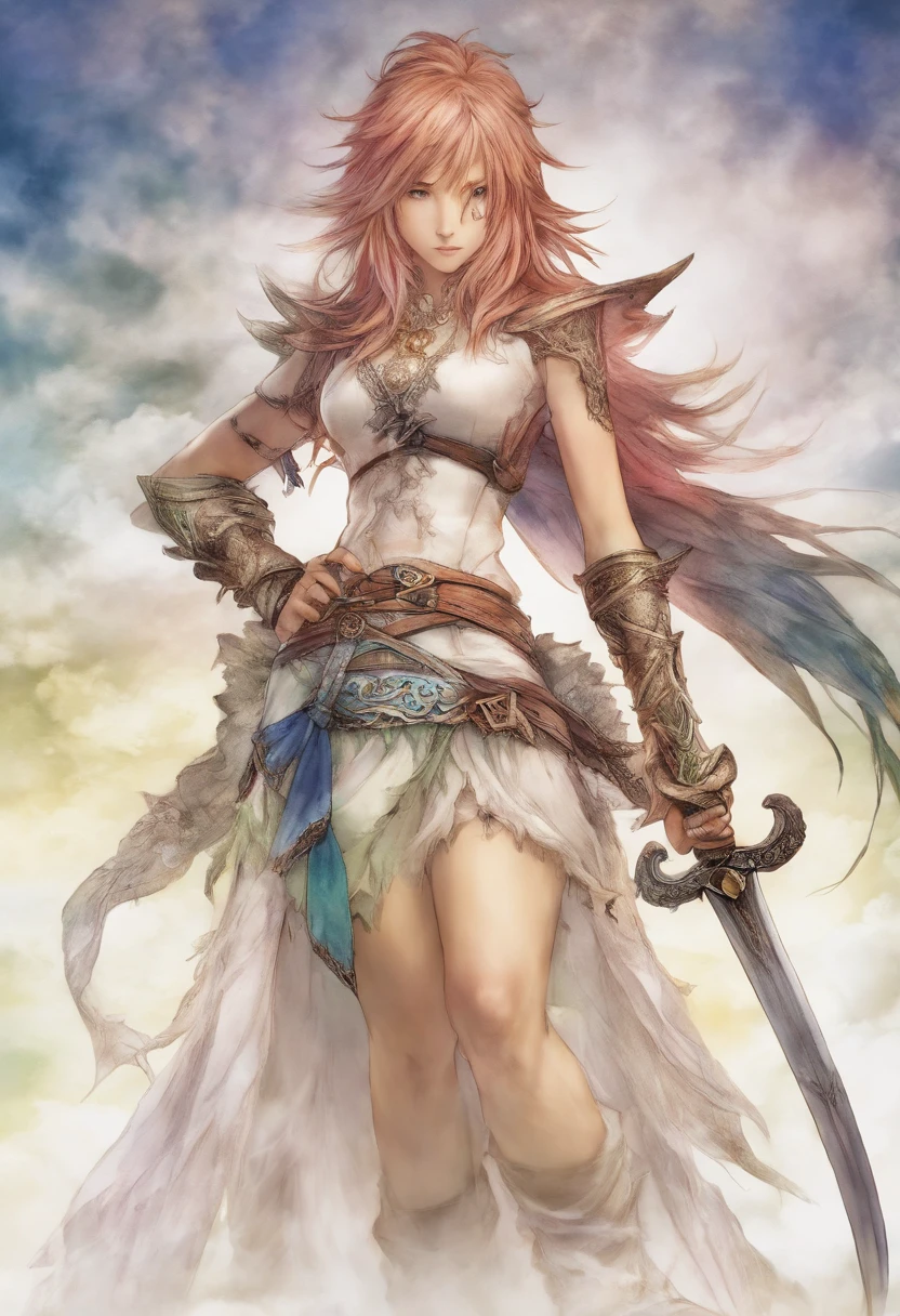 crie uma capa Final Fantasy XIII Shiva