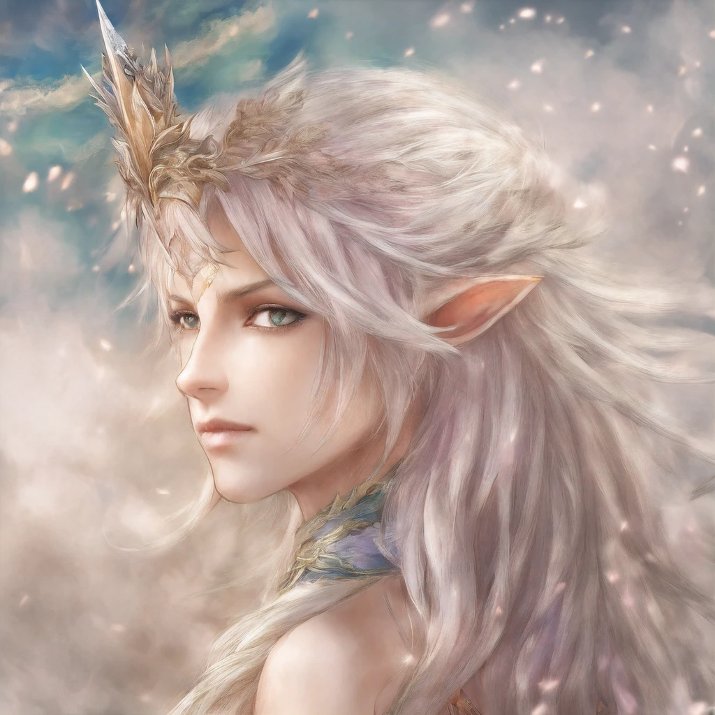 crie uma capa Final Fantasy XIII Shiva munher do gelo