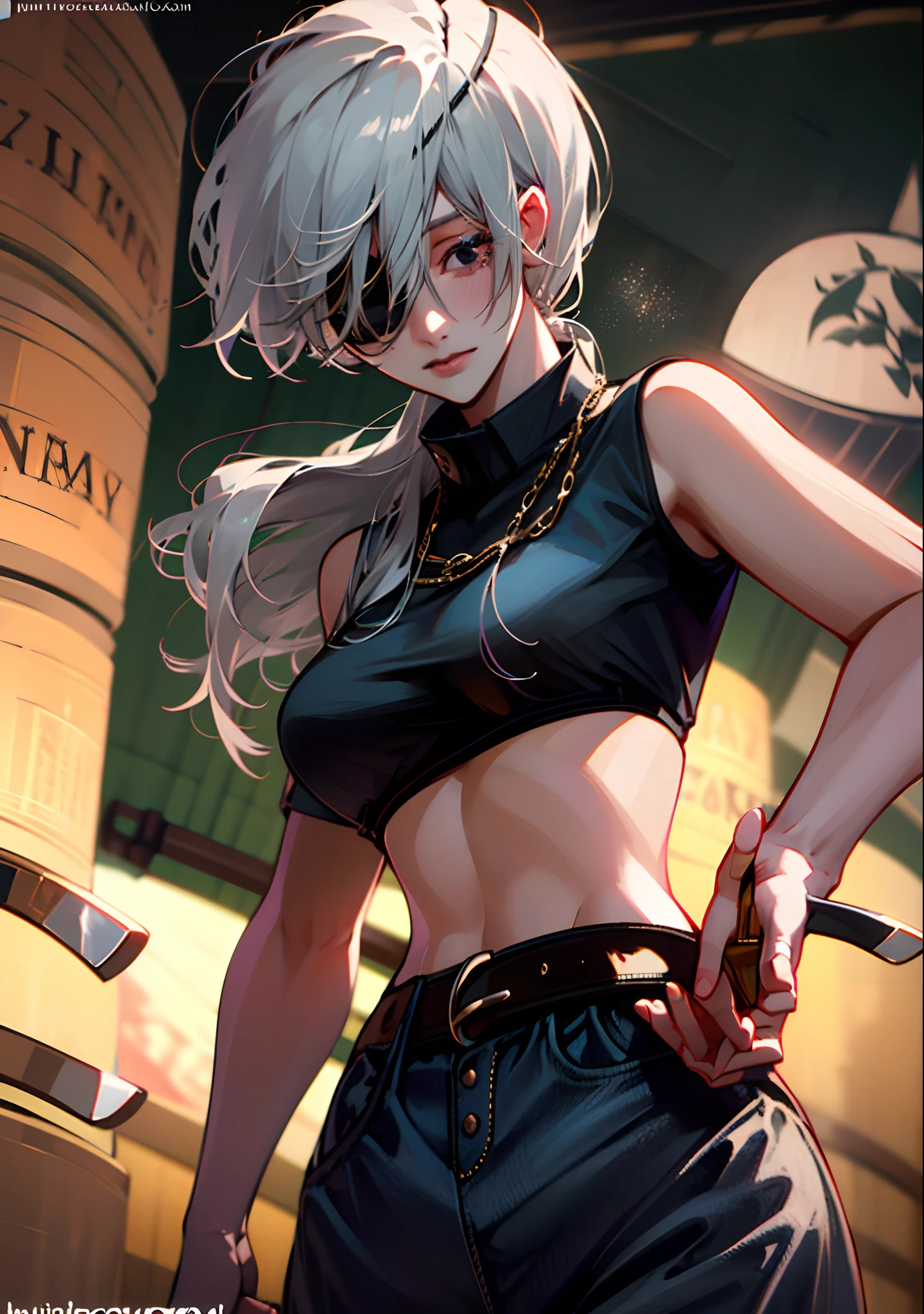 dark elve pale_skin white_skin girl athletic underground dungeon bikini armor