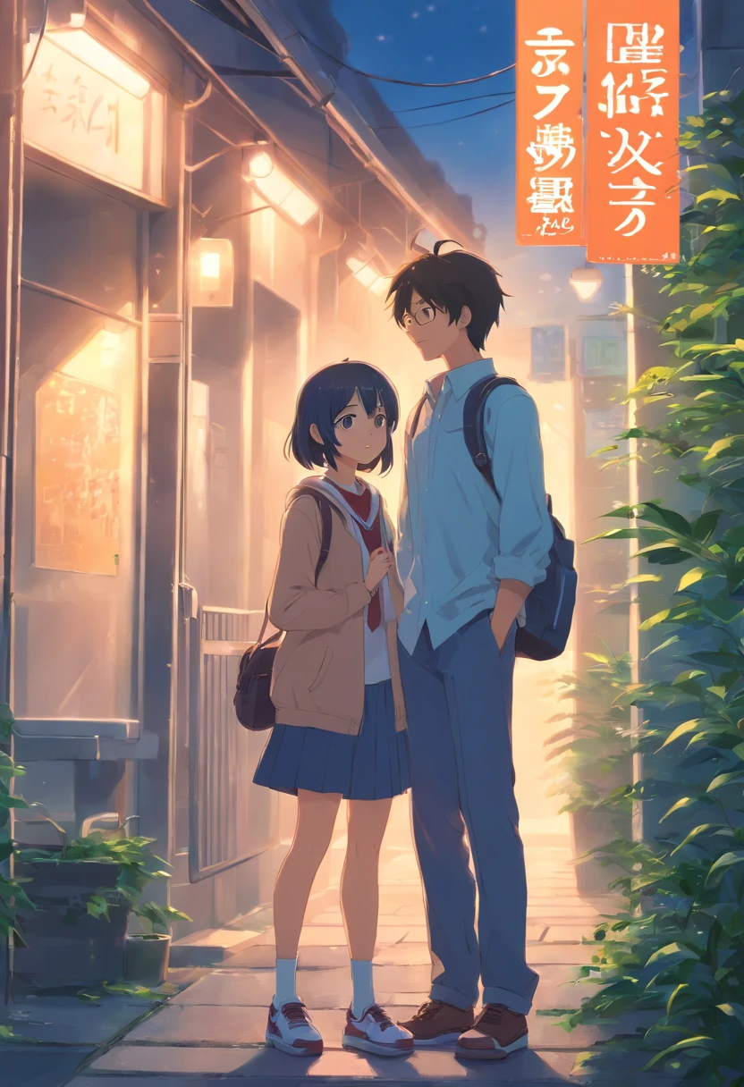 A masterpiece, a high school couple who are both shy