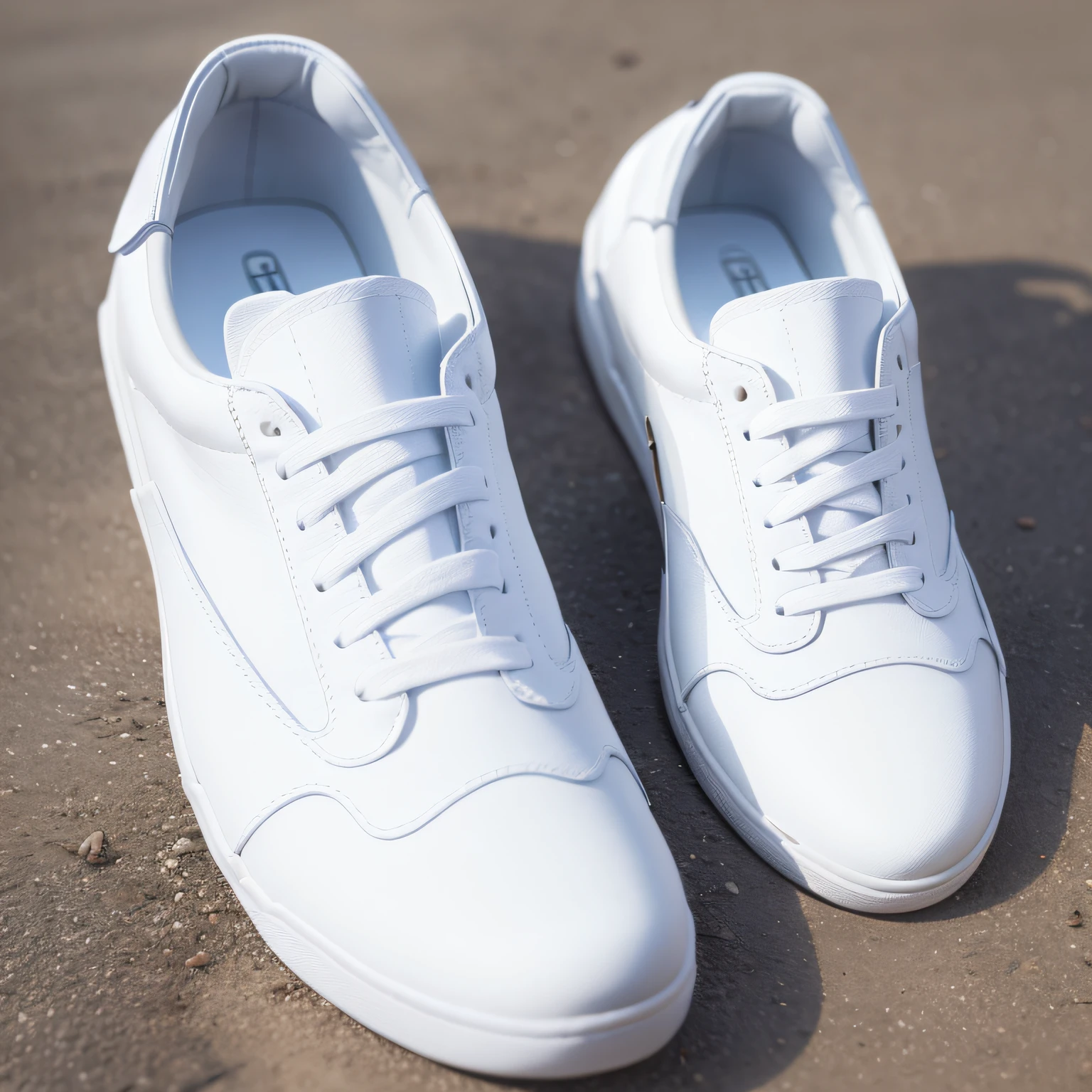 white shoe