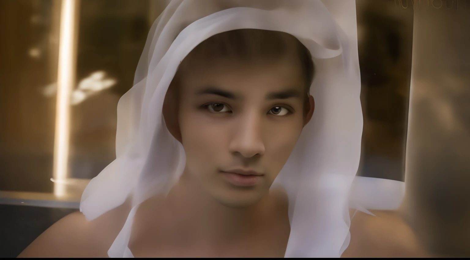 30-year-old man from Algeria, barbado, muito bonito, looking-into-camera, imagem detalhada, UHD, 16k, bem iluminado