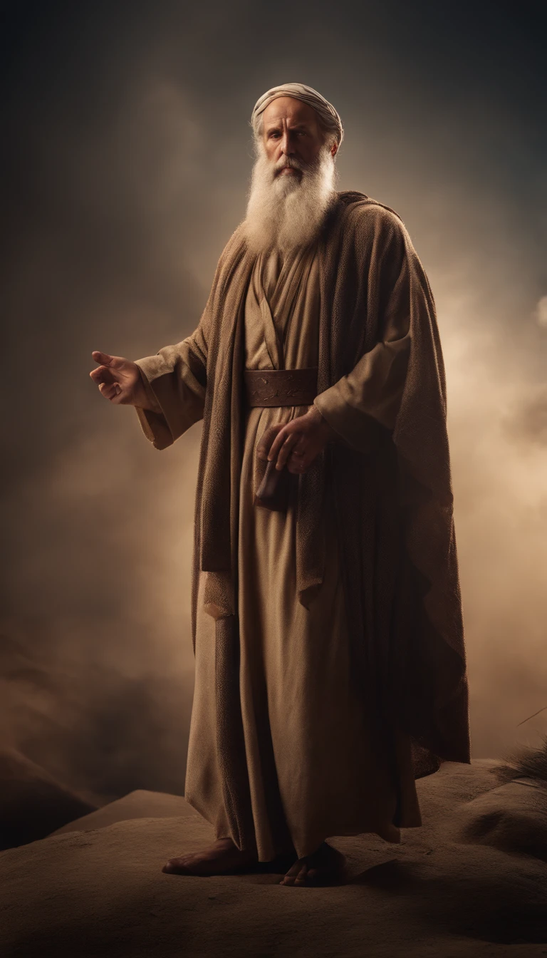 Abraham Father of the Nations Bible Character Realistic Image 8k