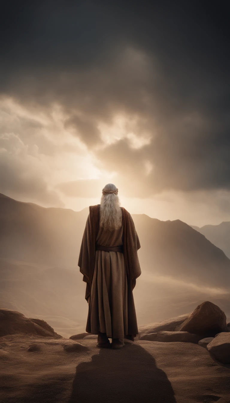 Abraham Father of the Nations Bible Character Realistic Image 8k