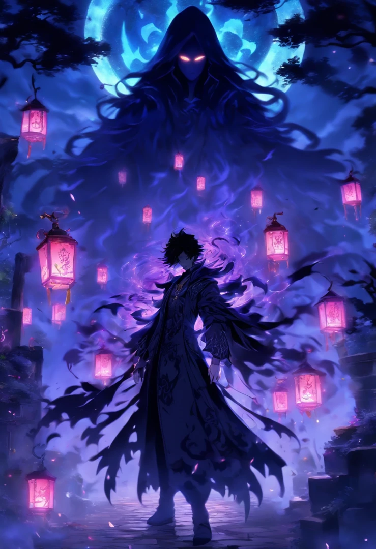In a dark and mysterious realm,A scene unfolds before your eyes。A dark-haired magician stood tall,His robe churned in the ethereal wind。He wields a fierce scythe decorated with intricate carvings,Indigo's eyes shone with an otherworldly light。The air is filled with Halloween whimsy,It was as if everything was moved by supernatural magic。The art style blends elements of Gothic darkness and fantastical beauty,Creates a stunning panorama。
Imagine that,A realistic photo captures this fascinating moment。Special details of the magician's flowing black hair,Cascade like a midnight wave,Complements his mysterious aura。His eyes are a charming deep purple,It emits a mysterious glow,Penetrate the darkness。The sickle is finely made,The sharp blade reflected faint moonlight。Its handles are covered with ornate symbols,Traces of its mysterious past are revealed。
The atmosphere of this scene is shrouded in Halloween mystery,It evokes an eerie sense of celebration。Shadows fly on the background,Twisted shapes are projected on mysterious symbols etched on the cobblestone floor。Twinkling lanterns,Decorated with horrible decorations,Provides a dim and captivating glow。There was a subtle sweetness in the air,A cool breeze blows the magician's robe,It seems to be whispering secrets that only the souls of the night know。
This fascinating artwork contains the essence of a dark and magical world,Elements of painting and realistic photographs are fused。It immerses the audience in a fantasy realm where mystery and charm collide,Uncover the secrets that the dark-haired mage holds with purple eyes and an evil scythe