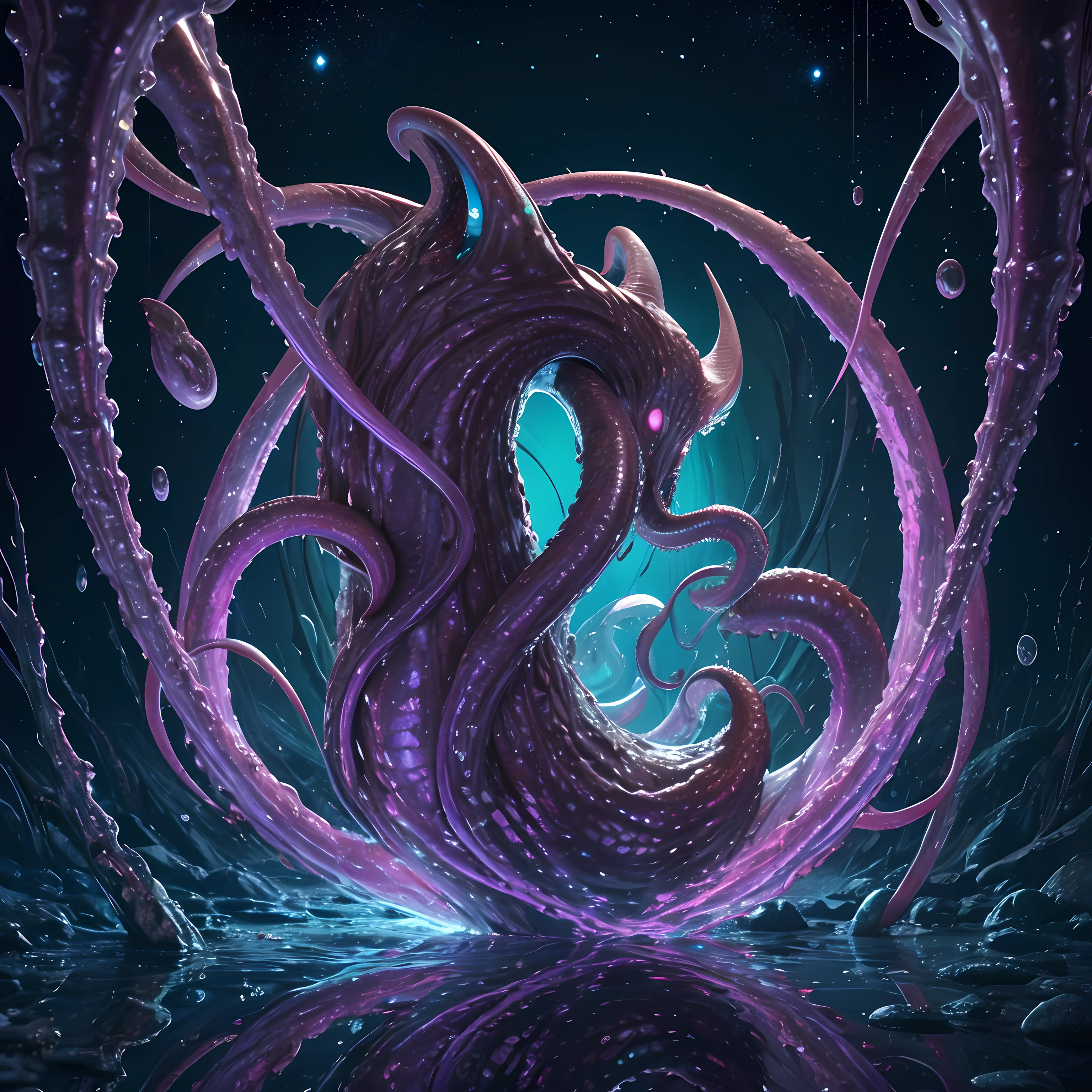{NEO GOD}{an alien}{Chemicals}{Deities}{vhorrified}{Deities々Right}{Beautiful shape}{an oil painting}{hight resolution}{devastated}{Buddha}{Rainbow flesh}{Ultimate form}{Another dimension}{kosmos}{mistic}masterpiece , best quality , ultra-detailed{cthulhu mythos}{goddes}{MuCoi}{mucous membrane}{tentaculata}{worm}{Nyarlathotep}{High Quality}