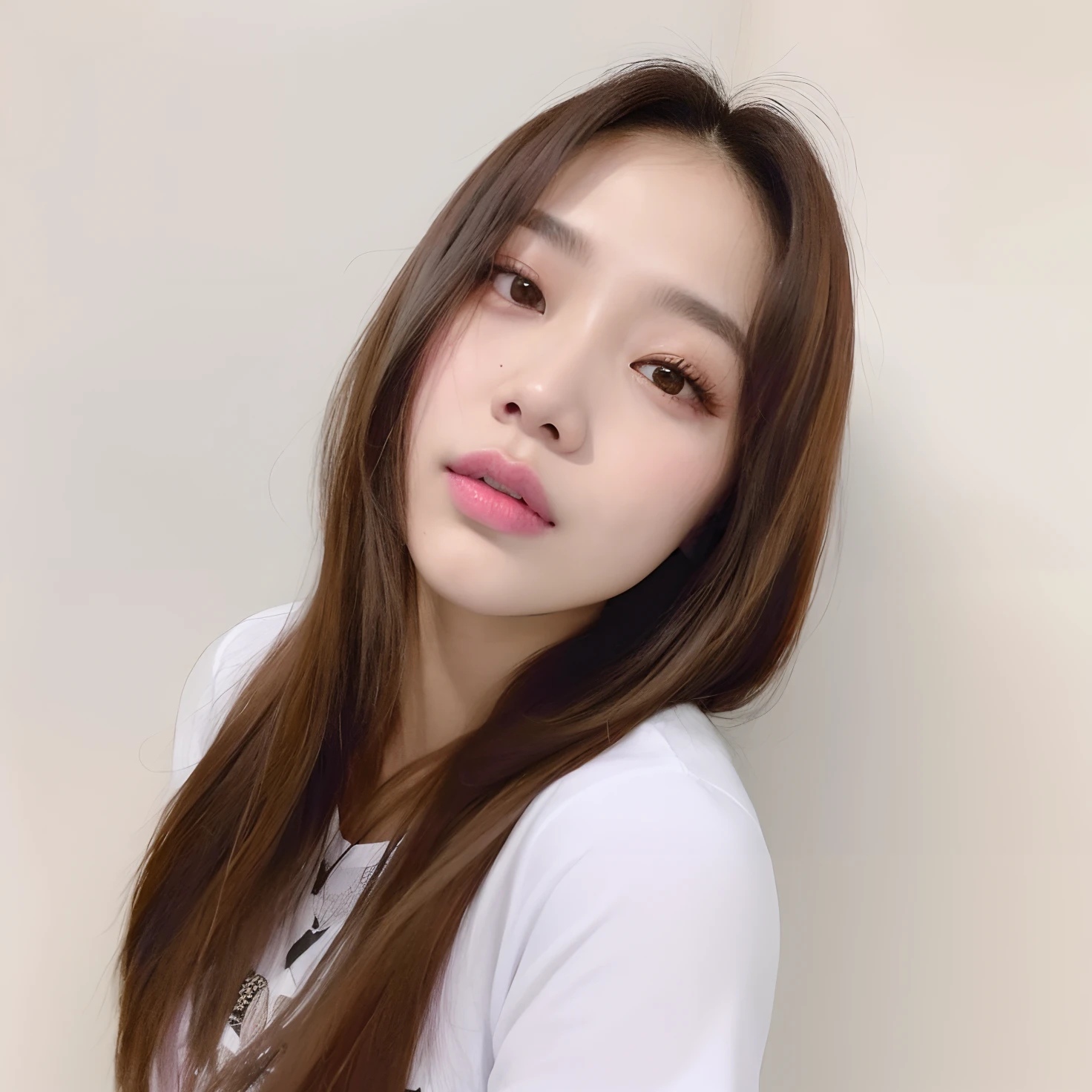 um close up de uma mulher com cabelos longos e uma camisa branca, jossi do blackpink, Parque Roseanne do Blackpink, Retrato de Jossi de Blackpink, jennie blackpink, Dom Yunjoo, Heonhwa Choe, Jaeyeon Nam, Jisoo do Blackpink, jisoo do blackpink, Parque Ji-min, Retrato Jisoo Blackpink, Lee Ji - Eun, Lee Ji-eun