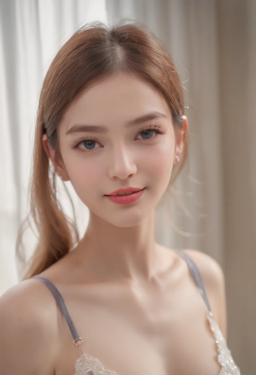 , jewellery, gem, necklace, gold bracelet, anklets, thick lips, skindentation, parted lips, ulzzang-6500-v1.1, portrait of a beautiful Indian girl 15,  brown Skin, honey-coloured, full body, complety nude, naked, super skinny, small breasts, flat chested, petite   tiny, anorexic skinny, skinny legs, bald vagina, looking at camera, smiling,  beautiful smile braces on teeth, dental braces, retainer, braces, fluffy turned, HDR, shallow depth of field, broad light, backlighting, bloom, light sparkles, chromatic aberration, sharp focus, Nikon Z 85mm, unparalleled masterpiece, ultra-realistic 8k photos, best quality masterpiece, best quality, (photorealistic:1.2), (realistic:1.5), (hyperrealistic:1.2),(photorealistic face:1.2), (close up:1.6), (light blonde hair), (blue eyes), ((big cheeks)), (beautiful face:1.8), (detailed face:1.6), (tiny small breasts:1.2), (detailed bright eyes:1.5), (eyelashes:1.4), (smiling:1.3), (braces:1.6), (small flatchest :1.8) (beautiful nude body: 1.2), (detailed long black hair), (super skinny naked body:1.5),(narrow waist:1.5), (thigh: 1.5), (realistic human skin:1.6), (smooth hairless body) (detailed eyes), (seductive pose), (detailed facial features), (detailed features), (necklace), (earrings), (bracelet), ( no panties)