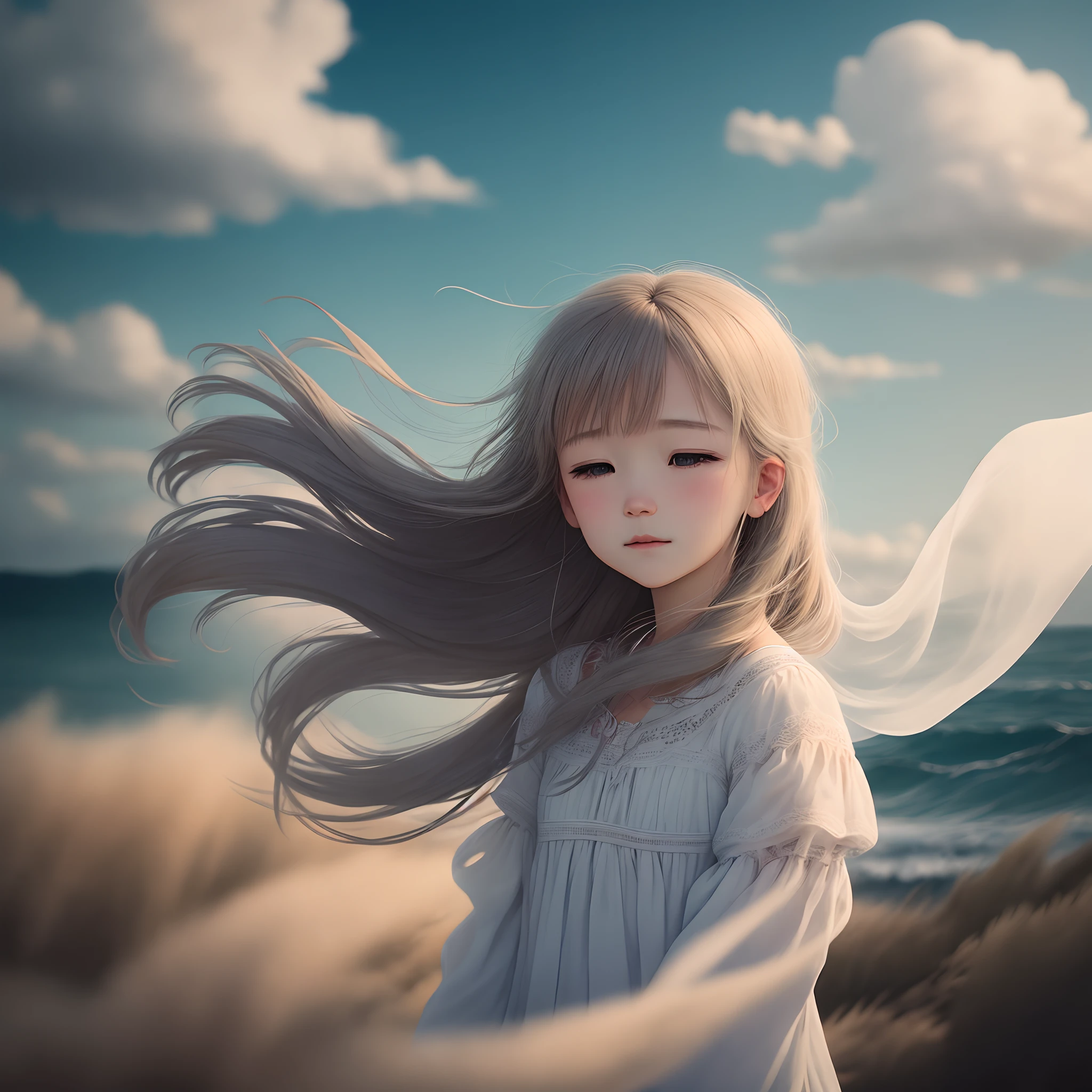 Whispering winds and forgotten dreams.