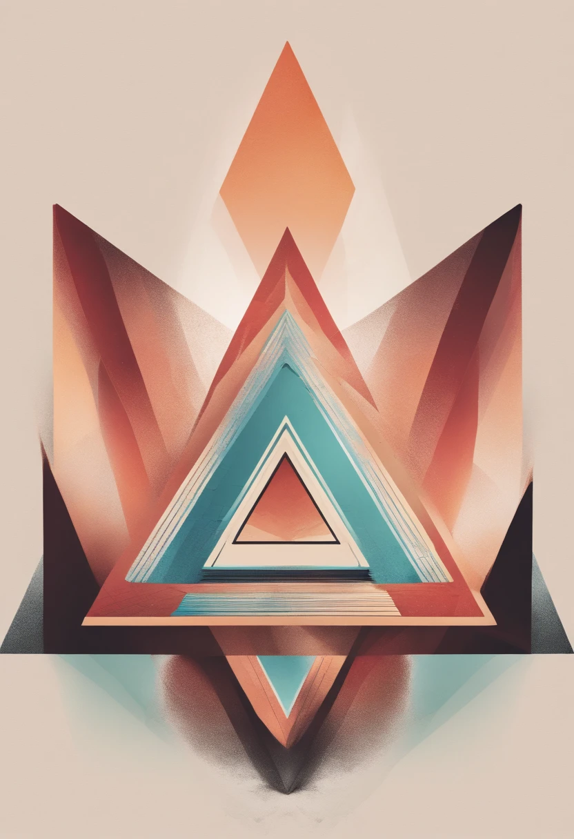 Logo minimalist triangle