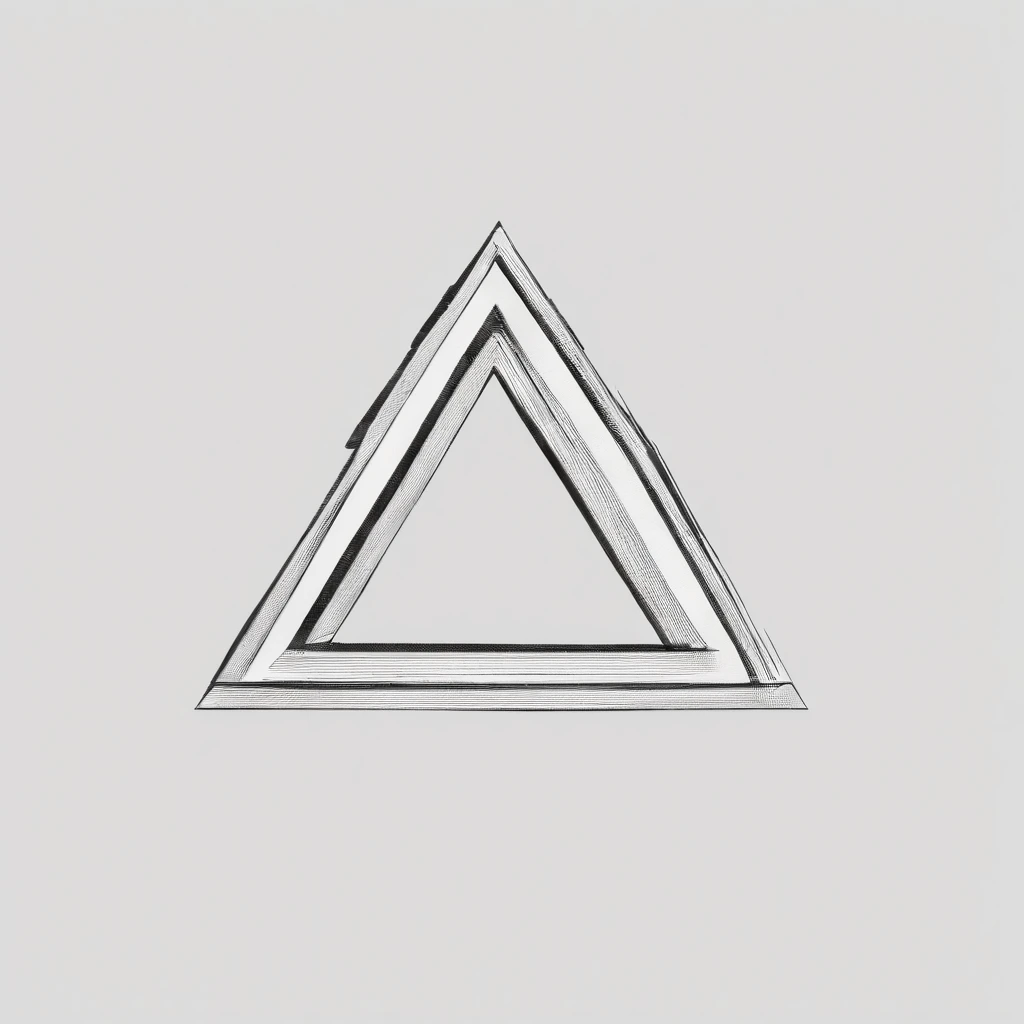 Logo minimalist triangle