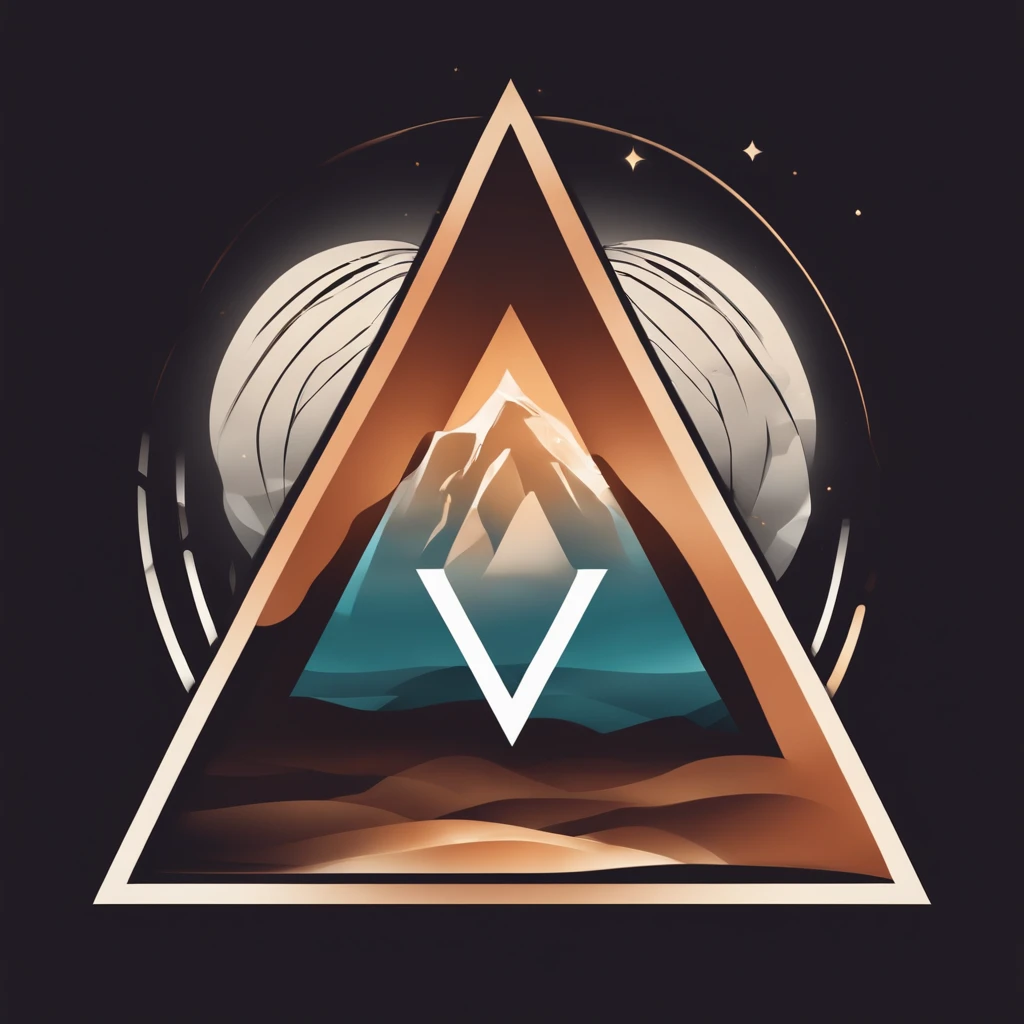 Logo minimalist triangle