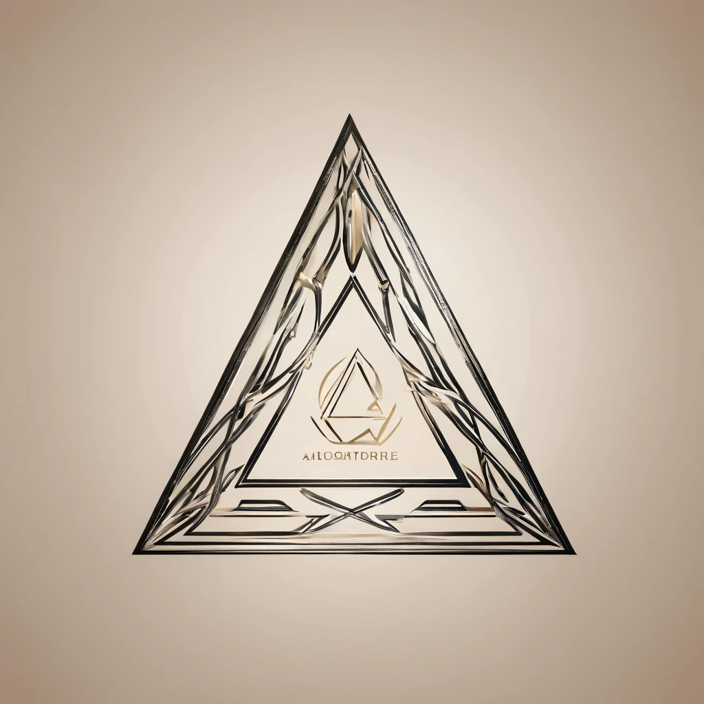 Logo minimalist triangle
