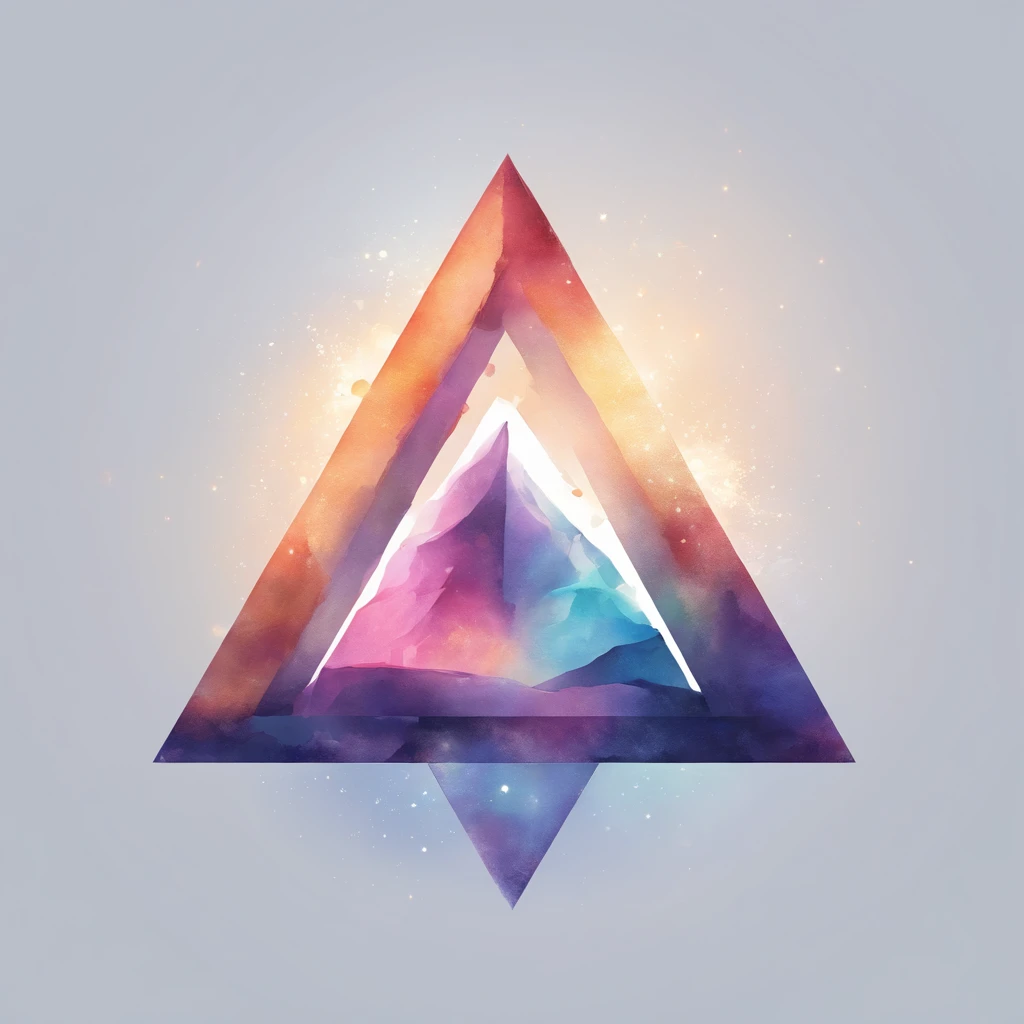 Logo minimalist triangle