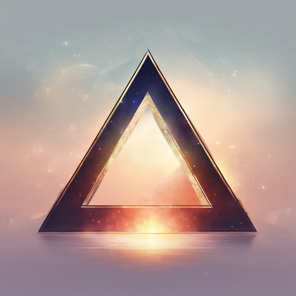 Logo minimalist triangle