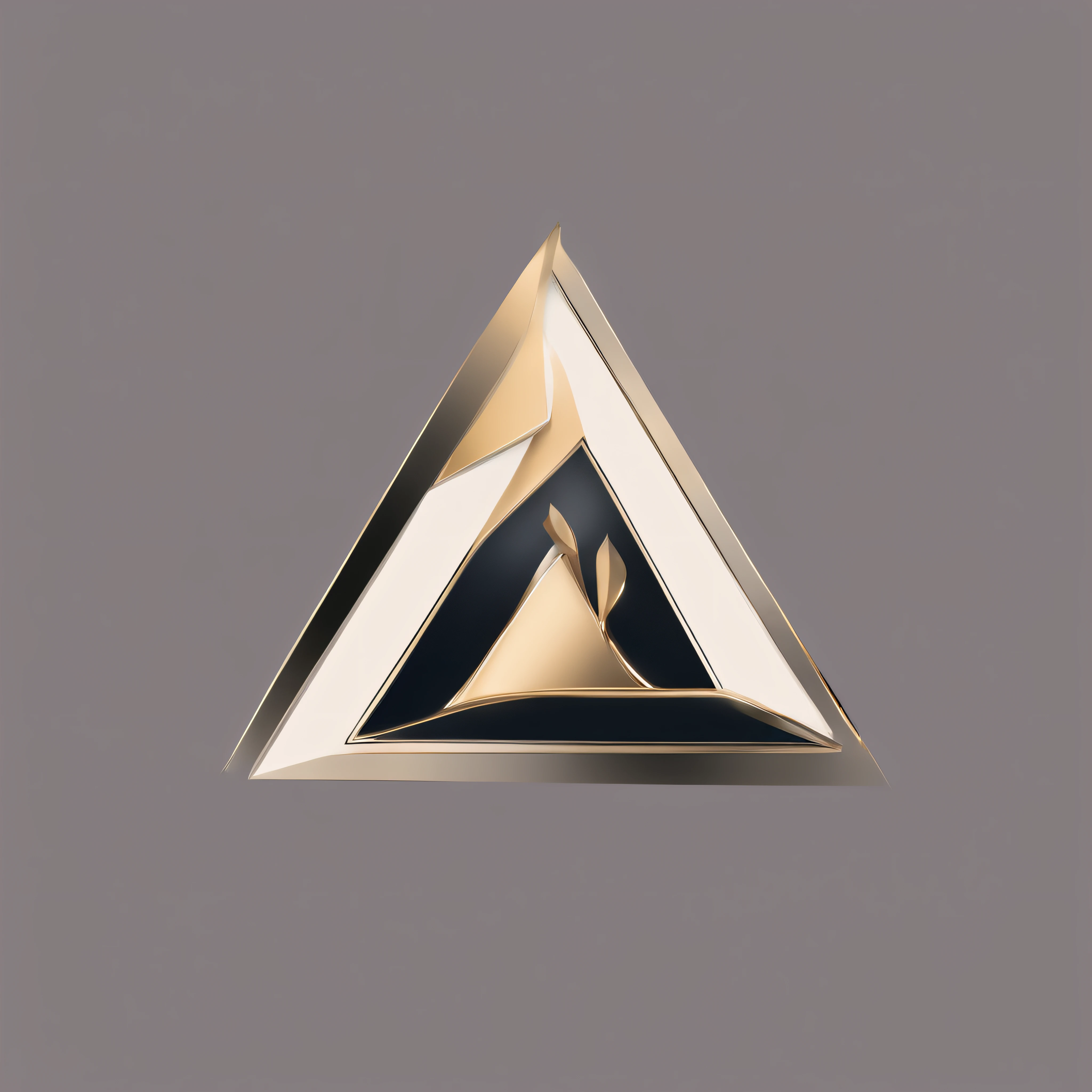 Logo minimalist triangle