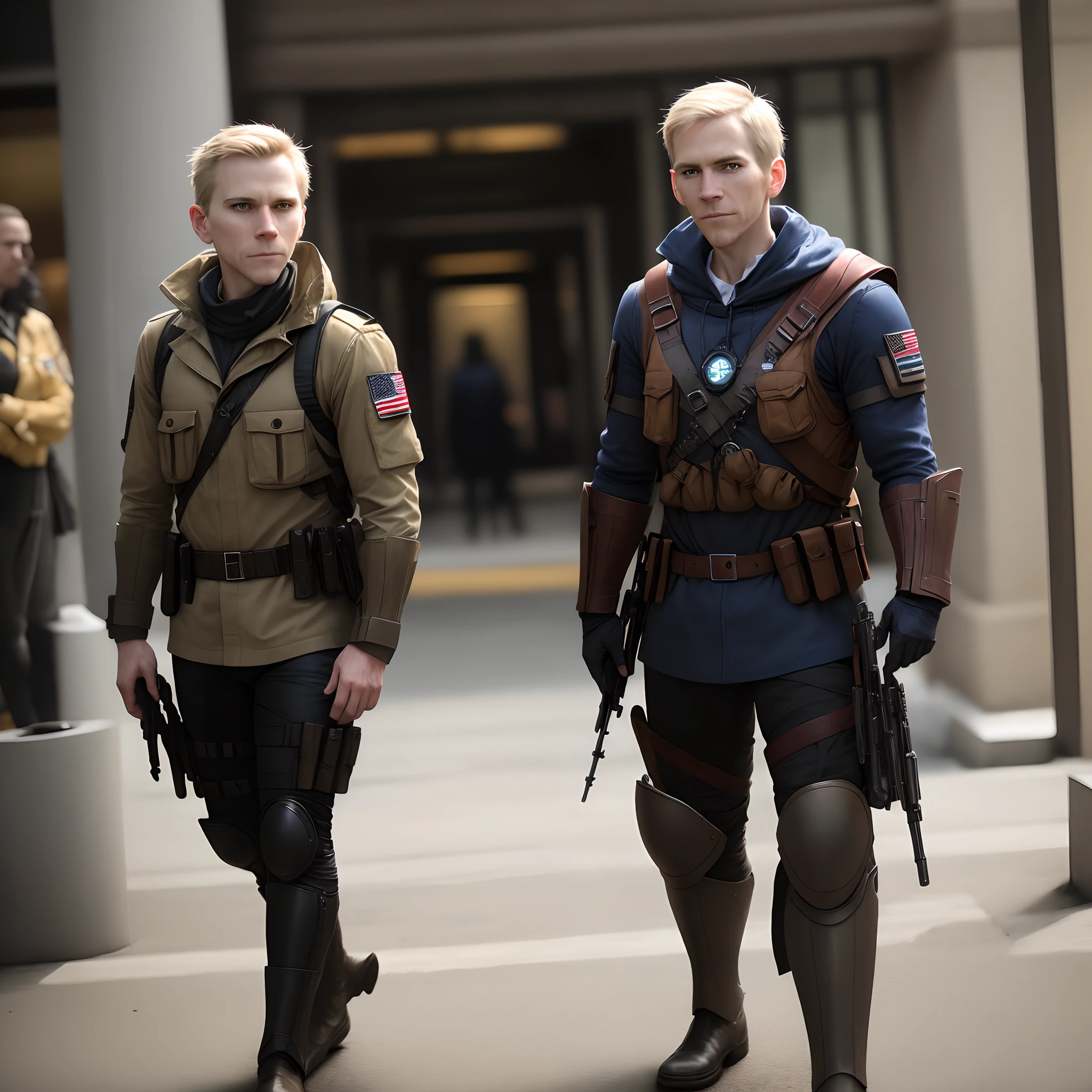 Captain Homeland Cosplay
