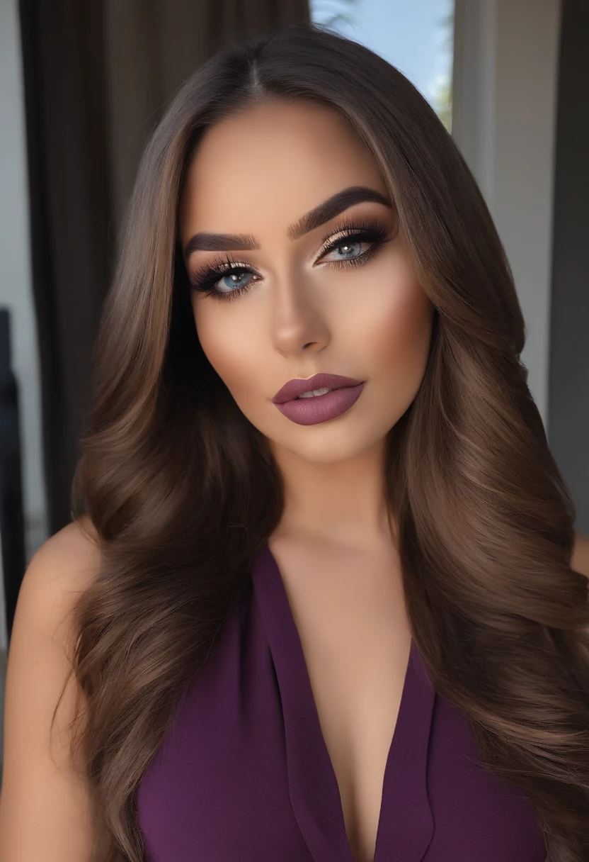 Femme Arafed complètement , fille sexy aux yeux bruns, ultra réaliste, Méticuleusement détaillé, Portrait Sophie Mudd, cheveux bruns et grands yeux, Selfie d’une jeune femme, Dubai Eyes, Violet Myers, sans maquillage, maquillage naturel, Regarder directement la caméra, Visage avec Artgram, Maquillage subtil, Superbe photo, Hispanic,, Buste de taille moyenne à grande, Voir à travers les sous-vêtements en dentelle