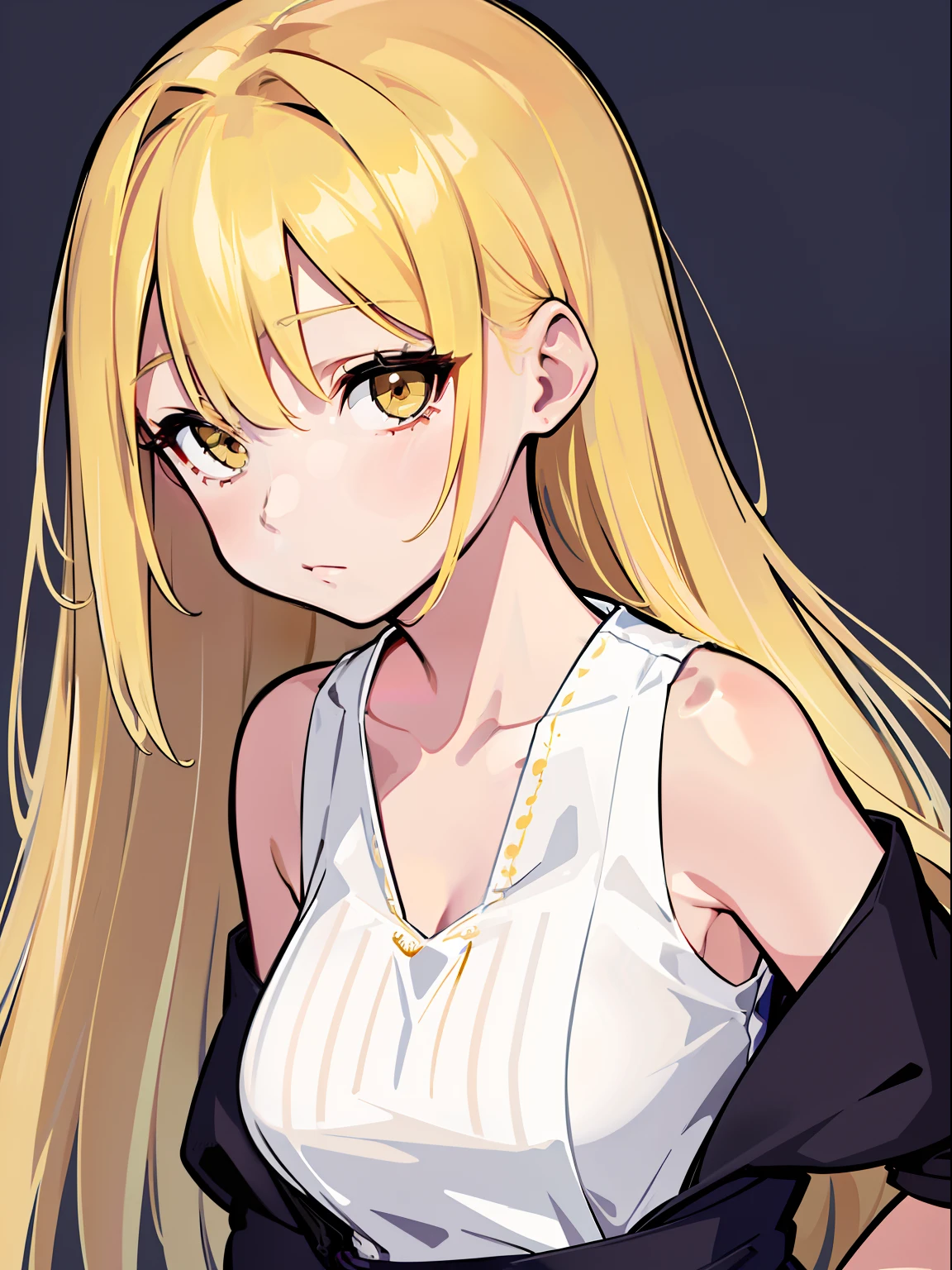 Extremely delicate and beautiful, Amazing, finedetail, Masterpiece, Ultra-detailed, High quality, 1female, golden hair,front-facing view,Gentle woman,Workwear,Half-body diagram