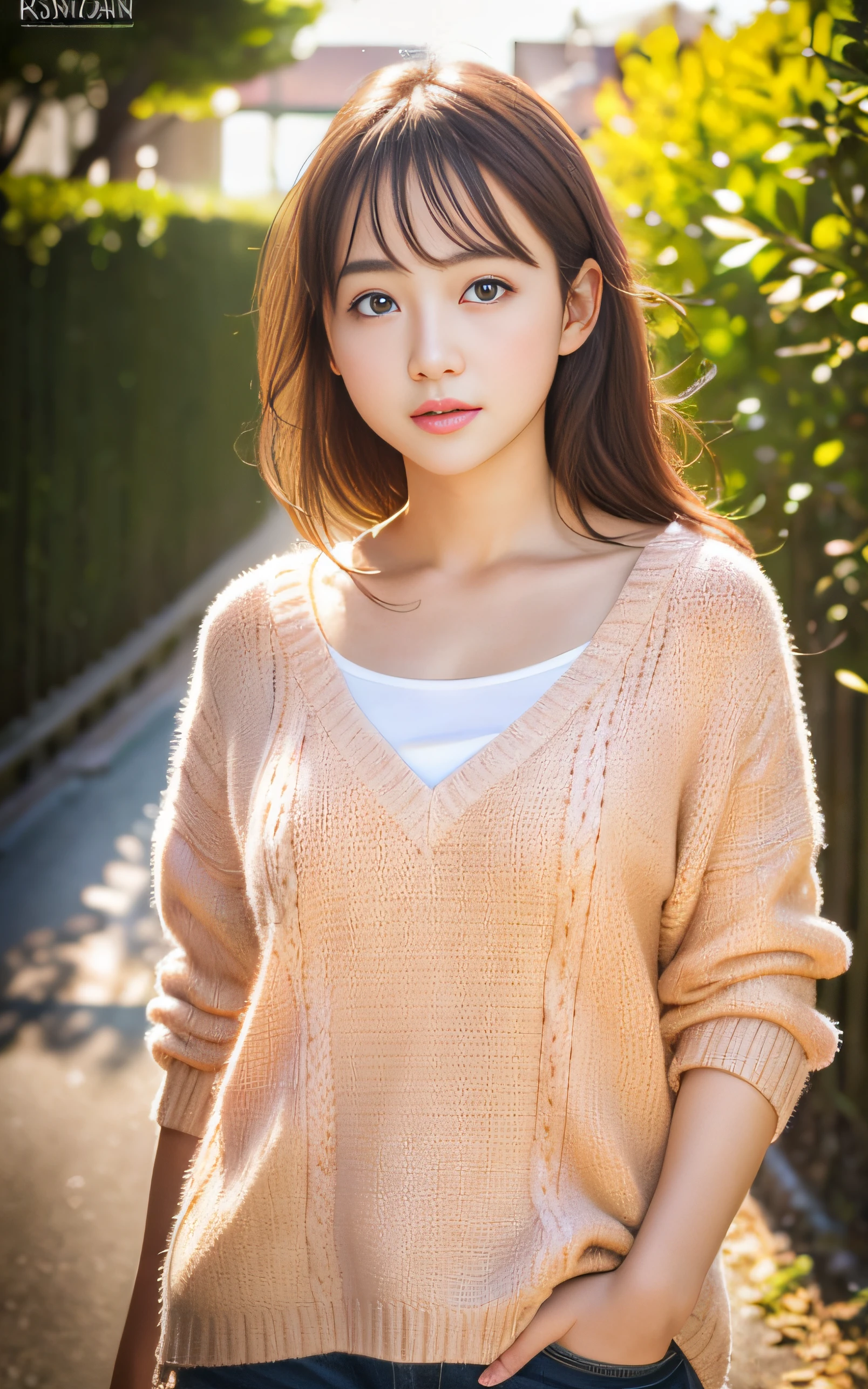 Best Quality, masutepiece, 超A high resolution, (Photorealistic:1.4), Raw photo, kawaii, 1girl, Warm light,