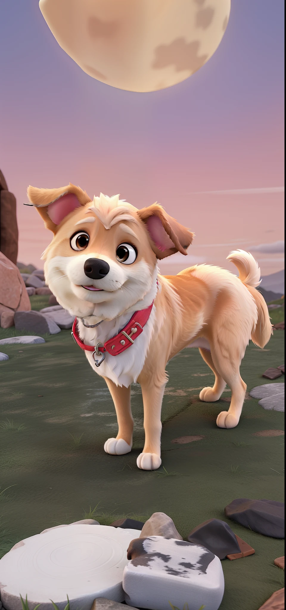 Female female dog in high quality