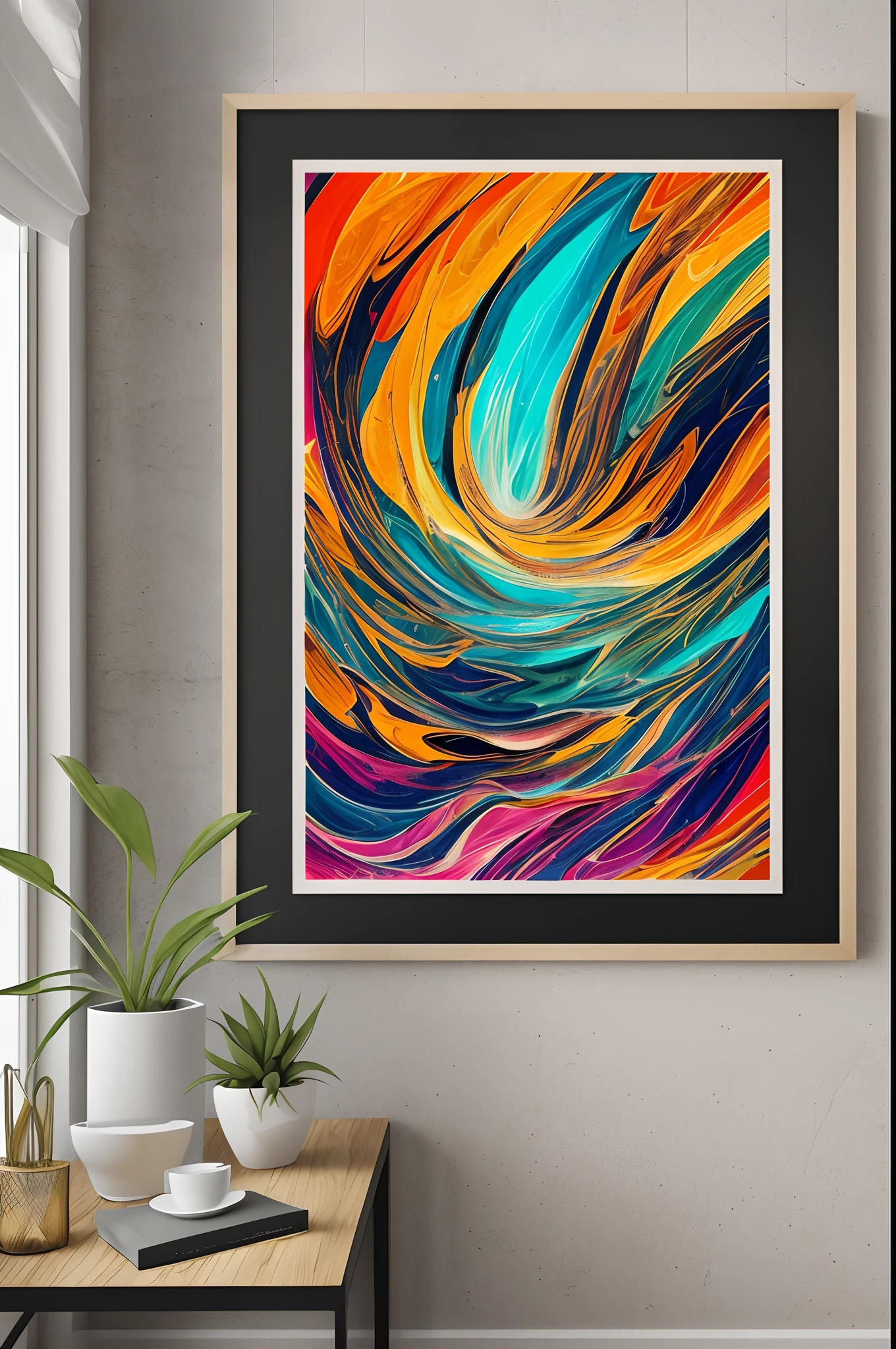 Printable art, one canva painting, poster in the museum, decor --auto --s2